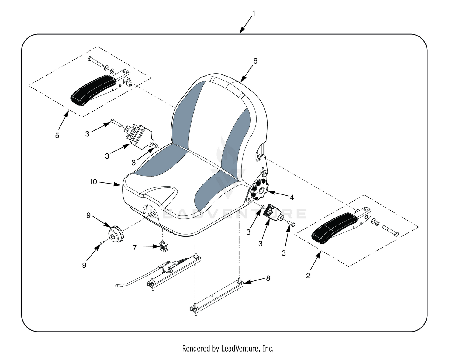 STCII SUSPENSION SEAT