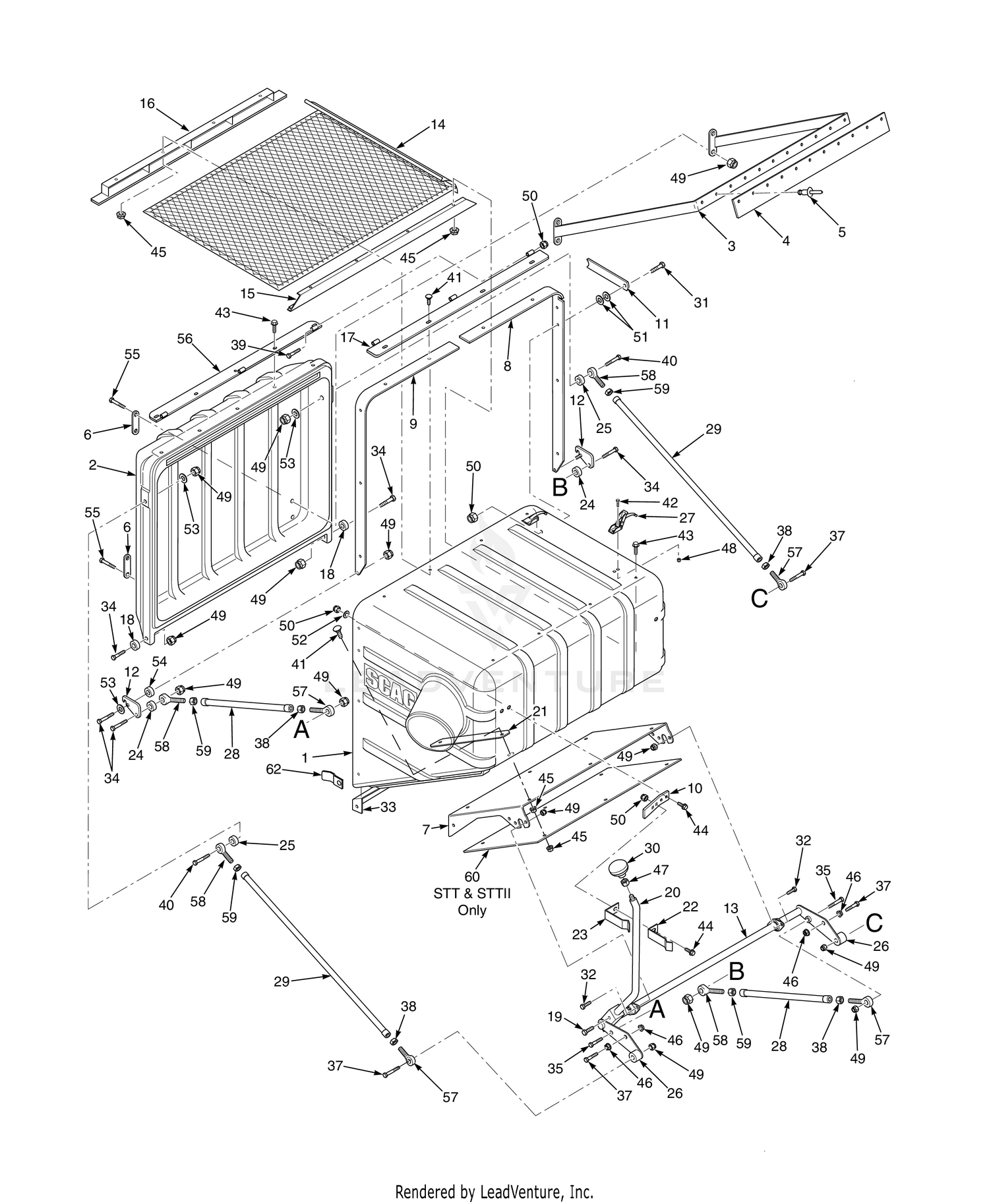 GC-CS HOPPER COMPONENTS
