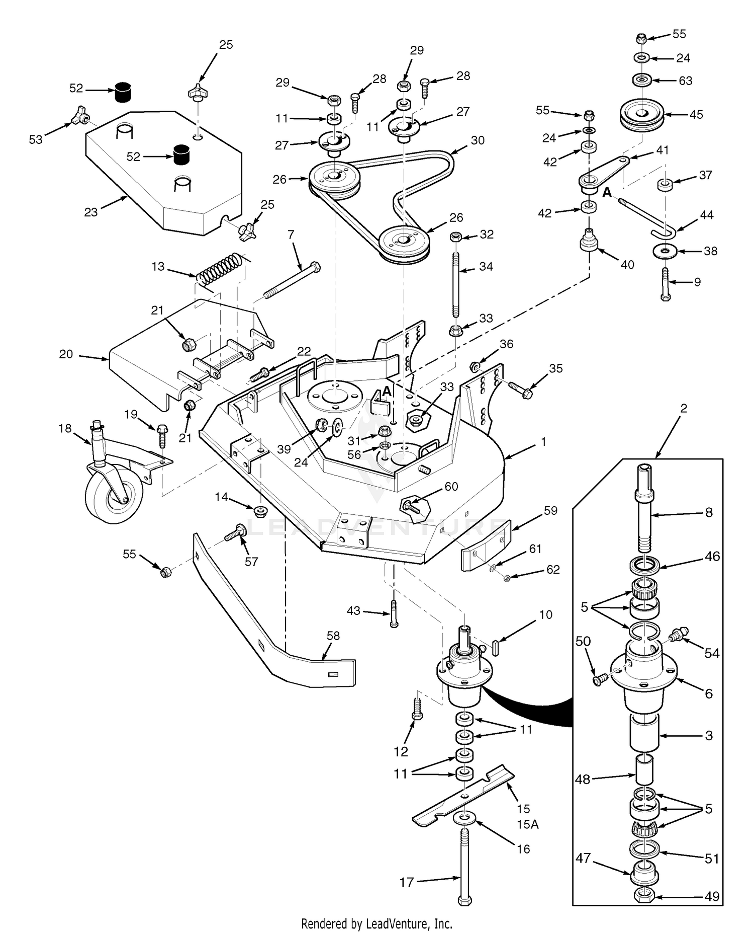 Cutter Decks 36A