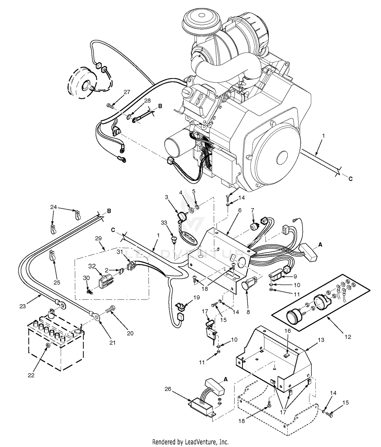 Electrical System - 26CH-EFI-Kohler