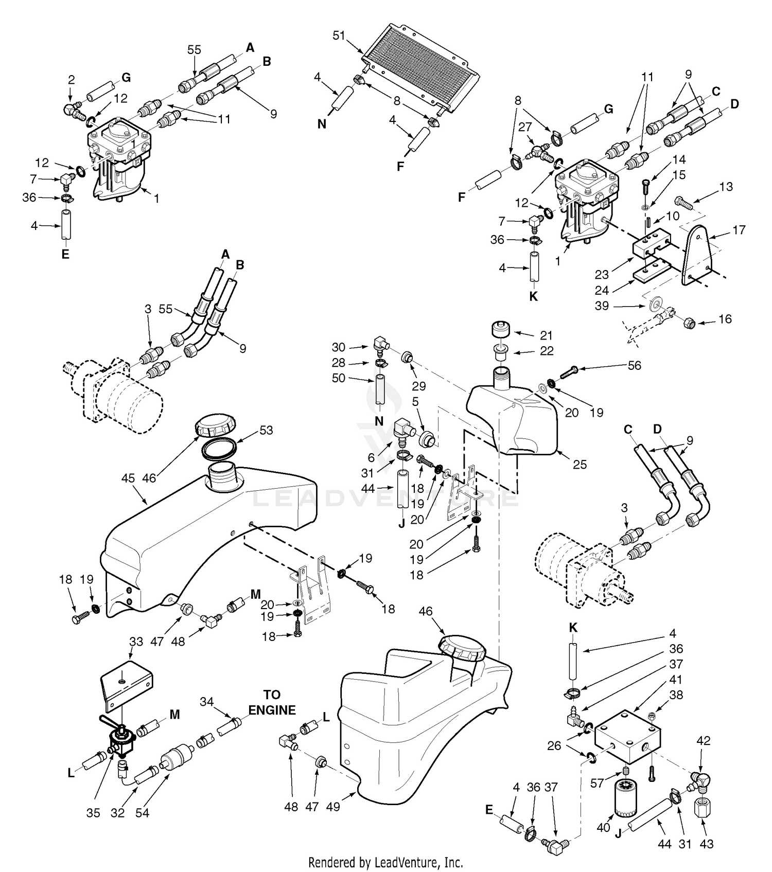 Fuel And Hydraulic System