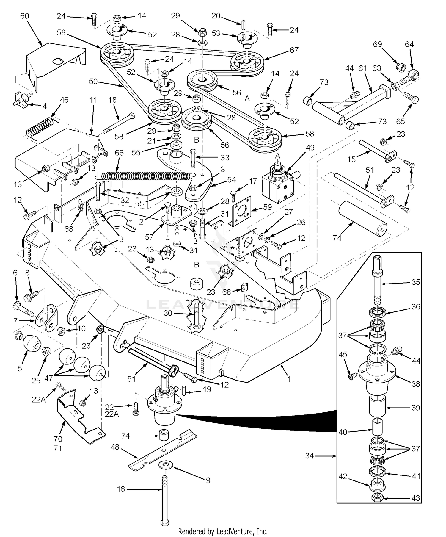 52A & 61A Cutter Decks