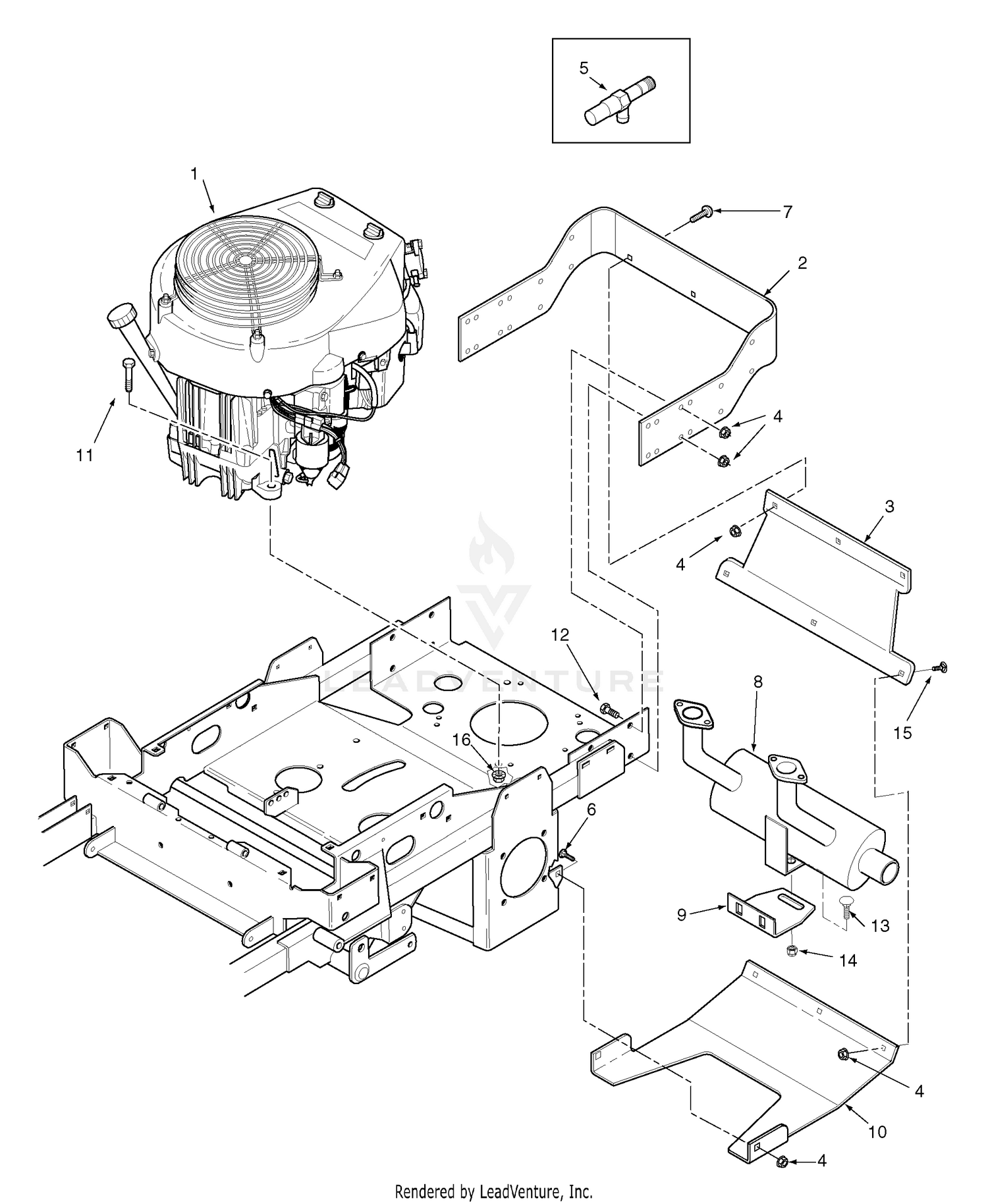 Engine And Attaching Parts