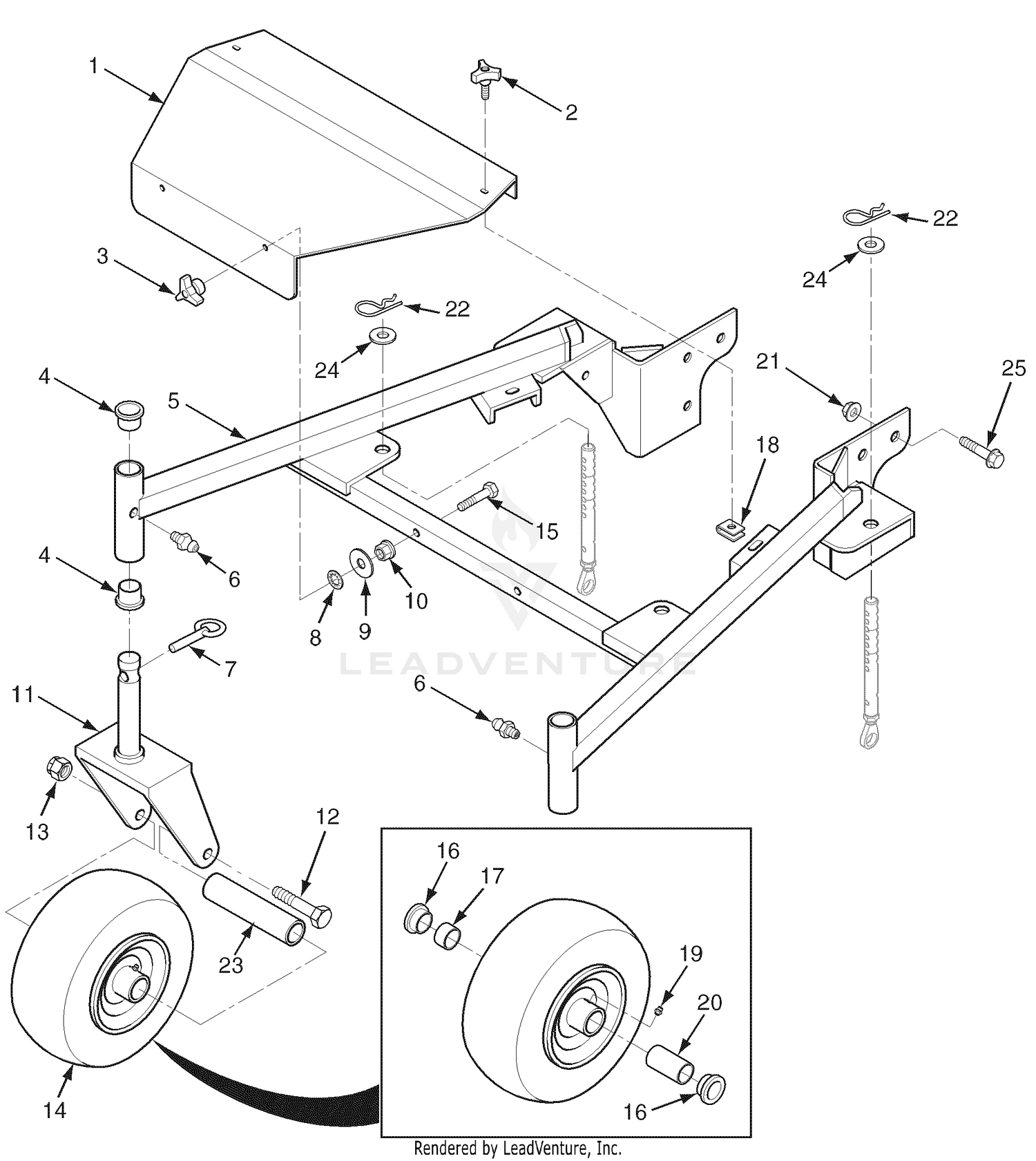 48V & 52V - Deck Frame