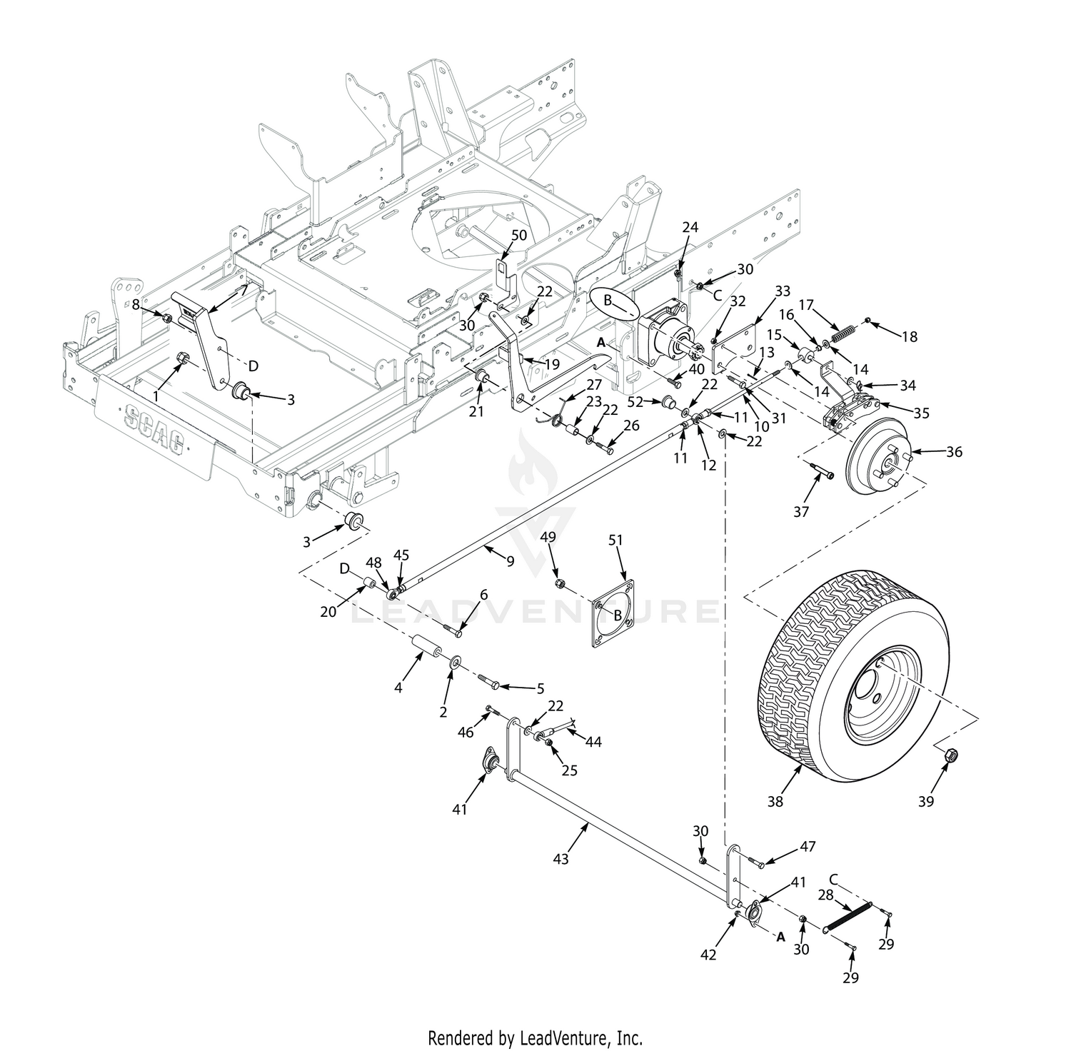 STTII BRAKE COMPONENTS