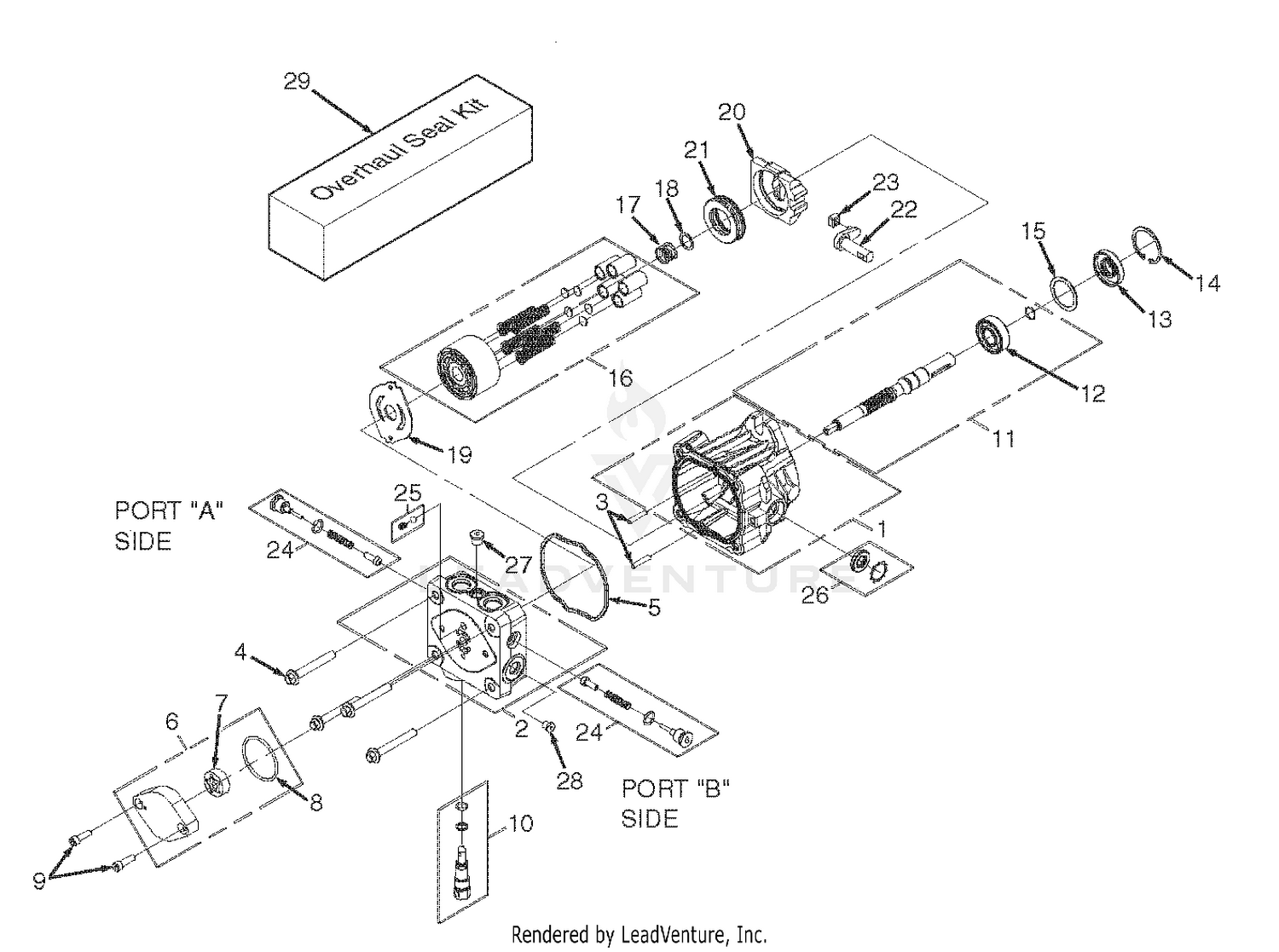 Hydraulic Pump Assembly