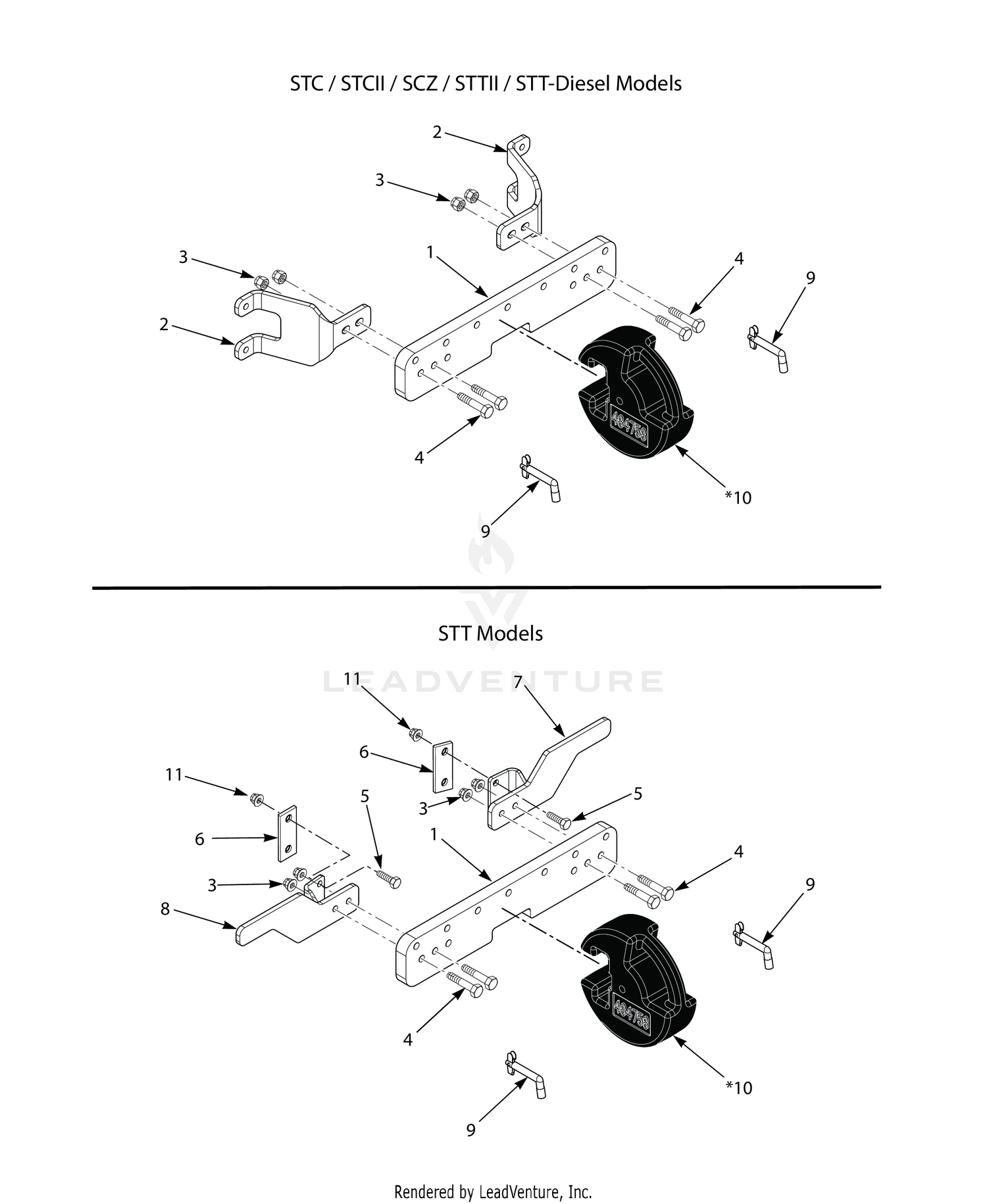 FRONT WEIGHT COMPONENTS
