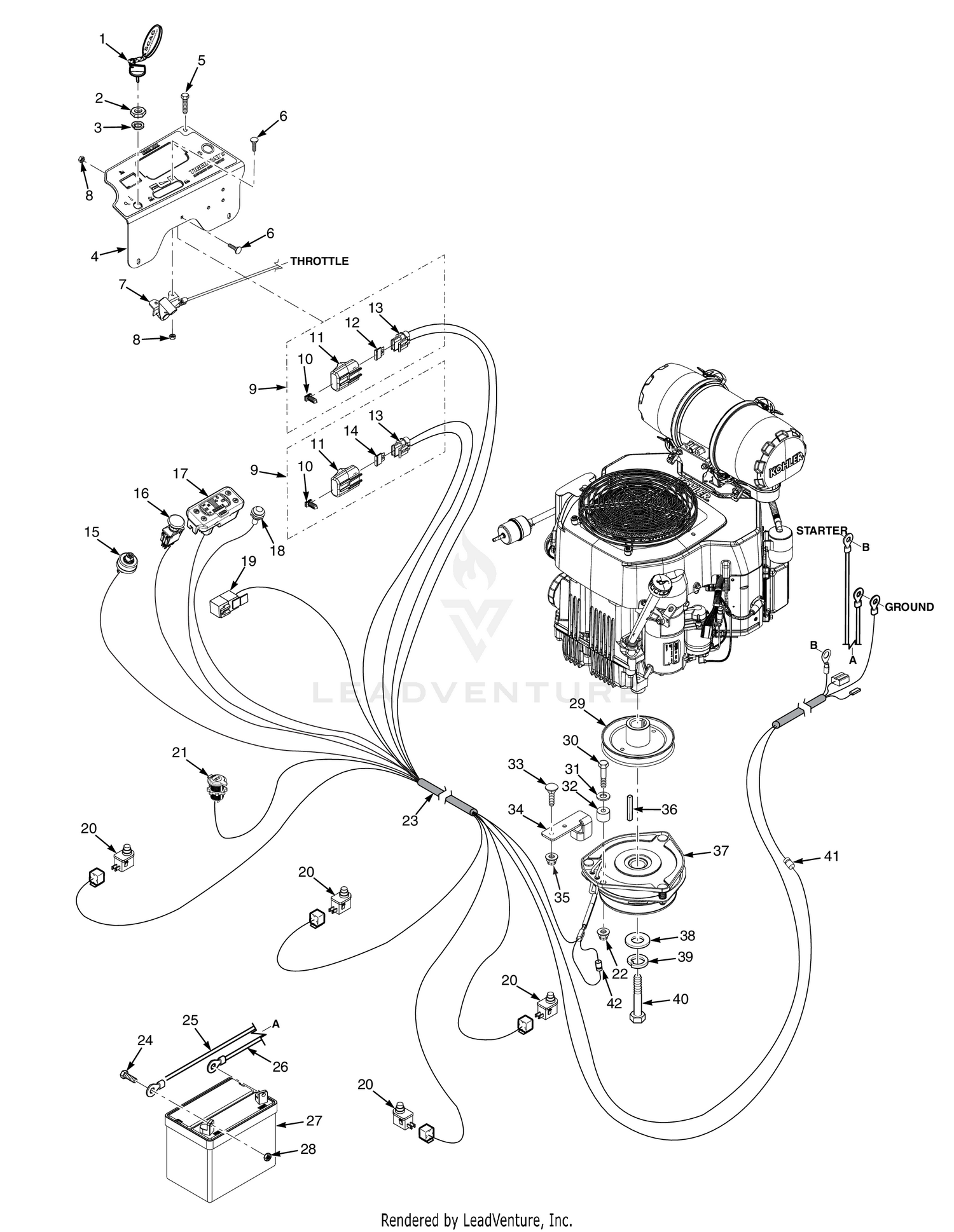 ELECTRICAL SYSTEM - KOHLER EFI