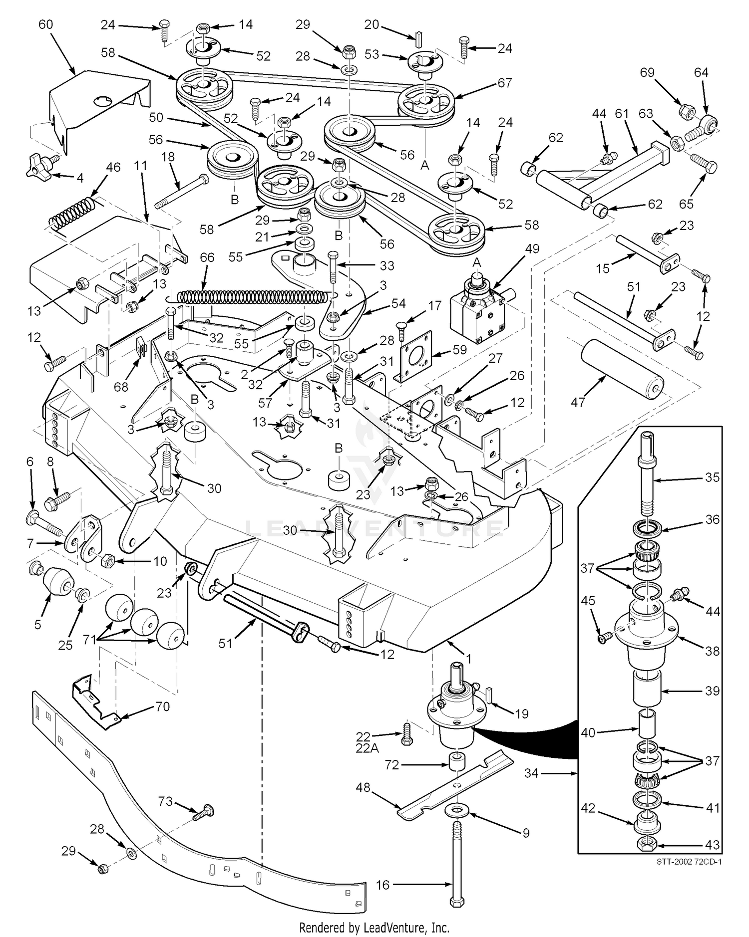 72A Cutter Deck