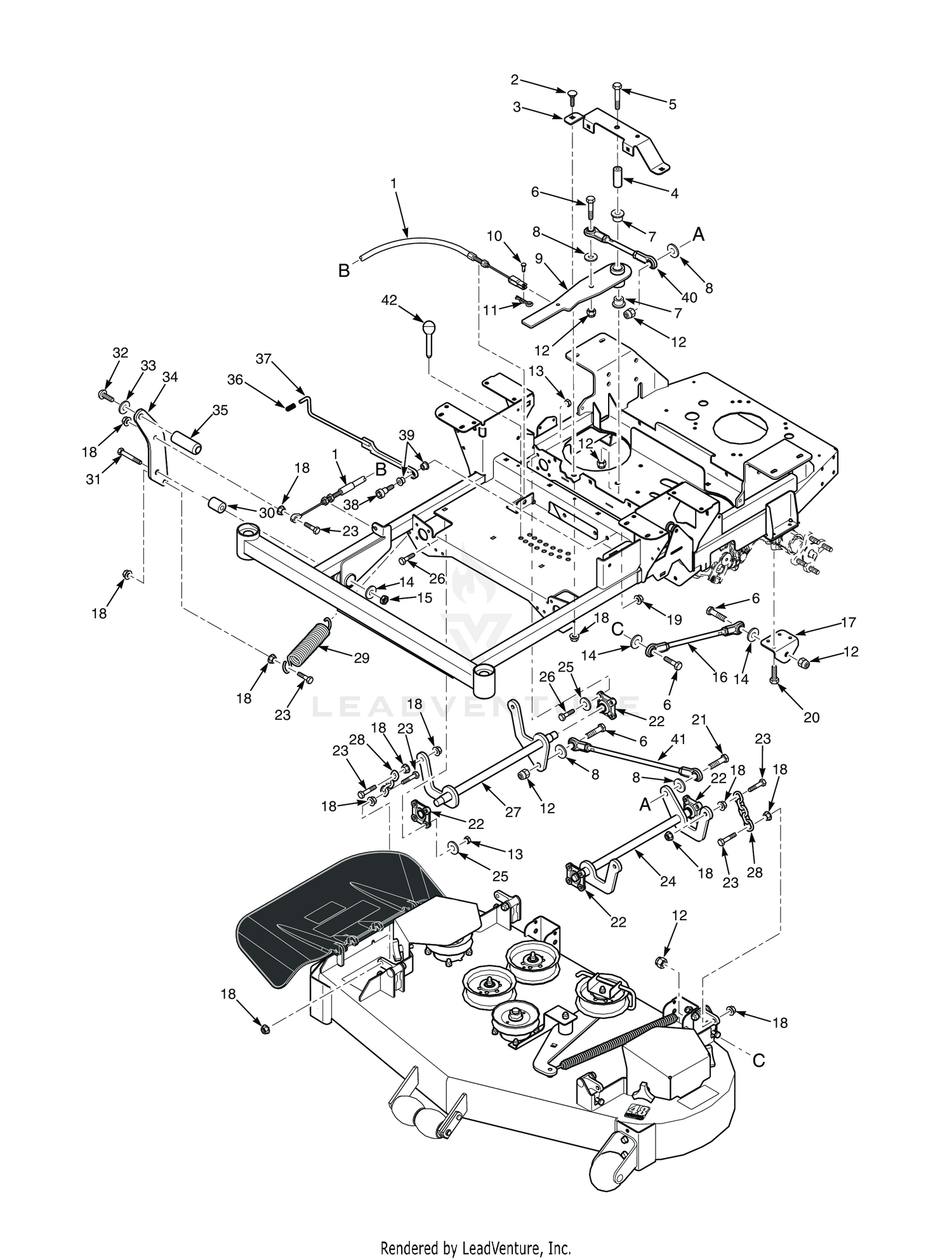 CUTTER DECK CONTROLS - SPZ52