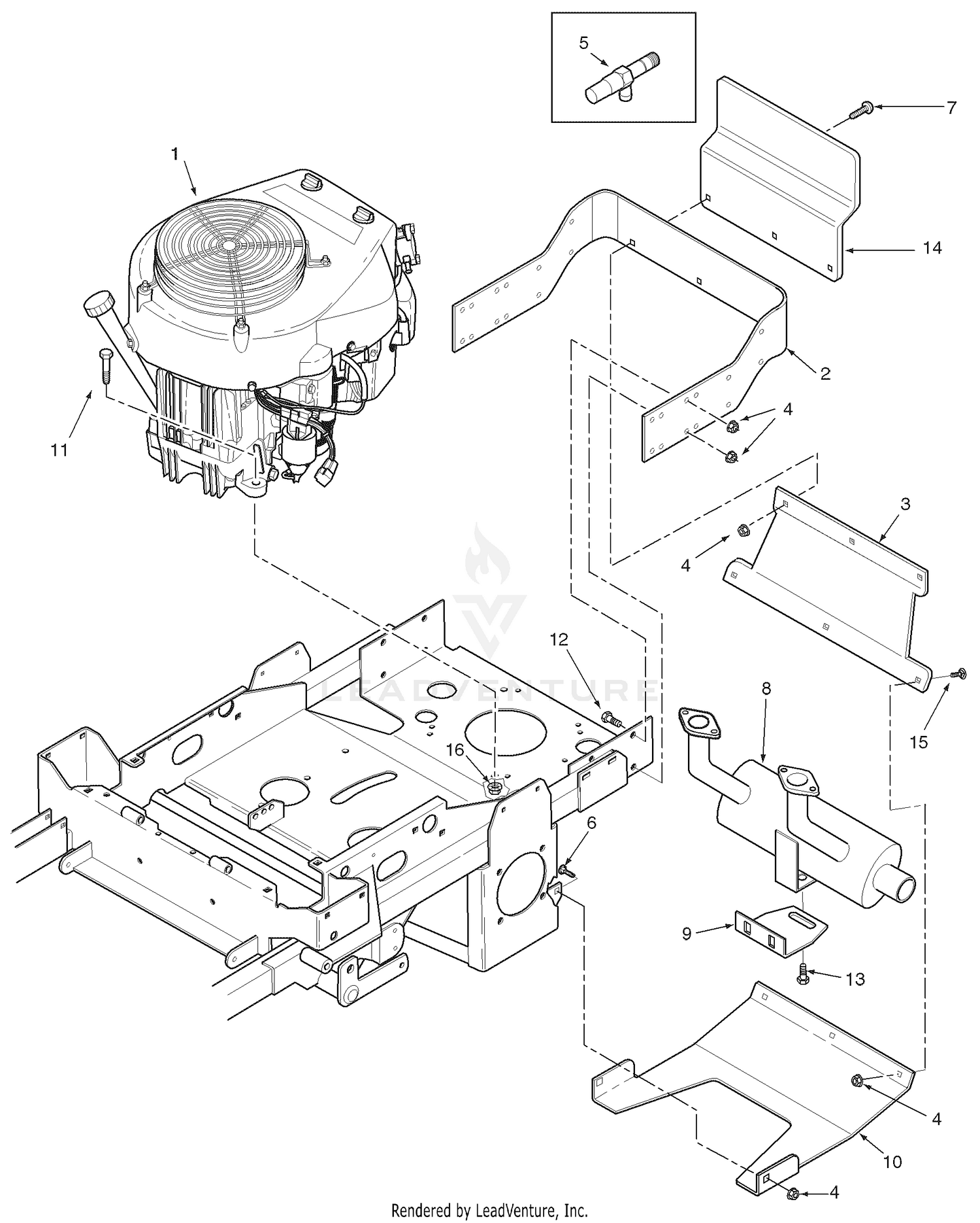Engine And Attaching Parts