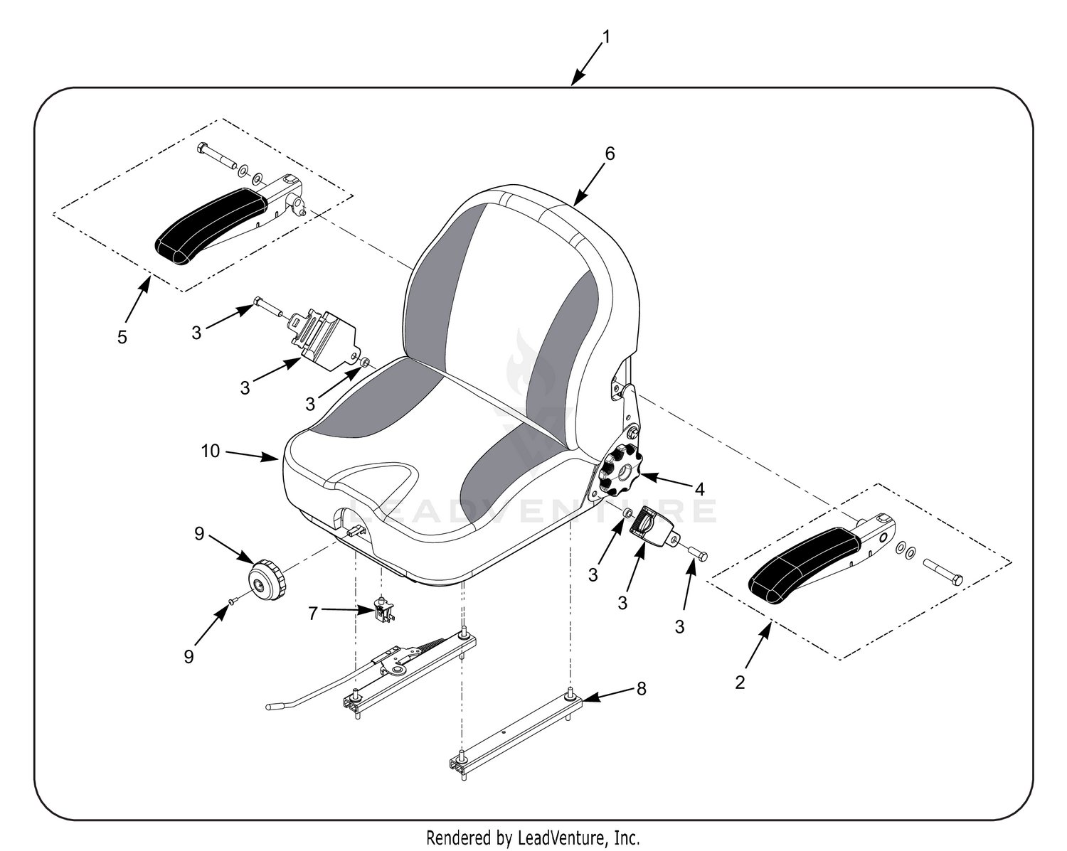 STTII SUSPENSION SEAT