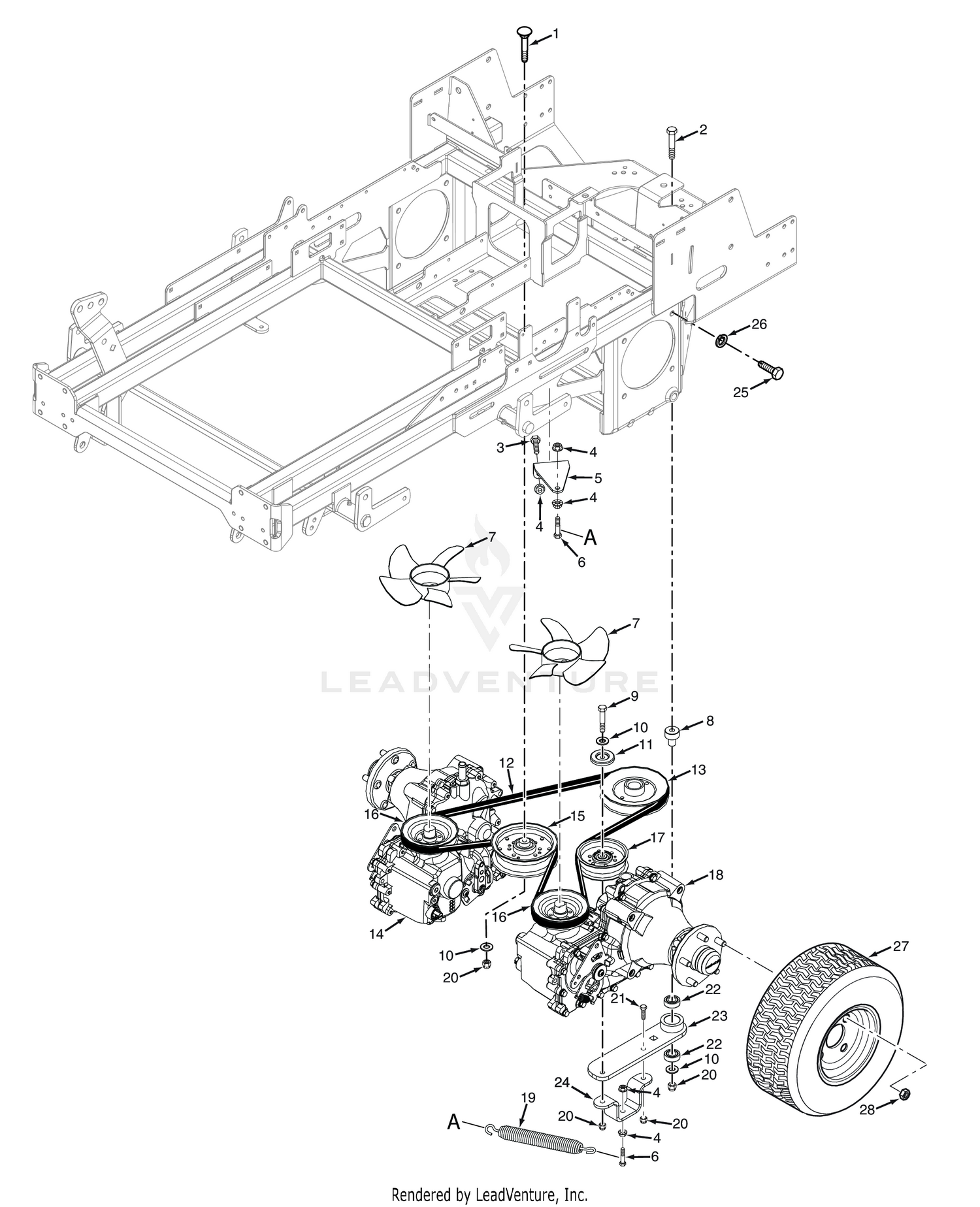 SCZII DRIVE SYSTEM COMPONENTS