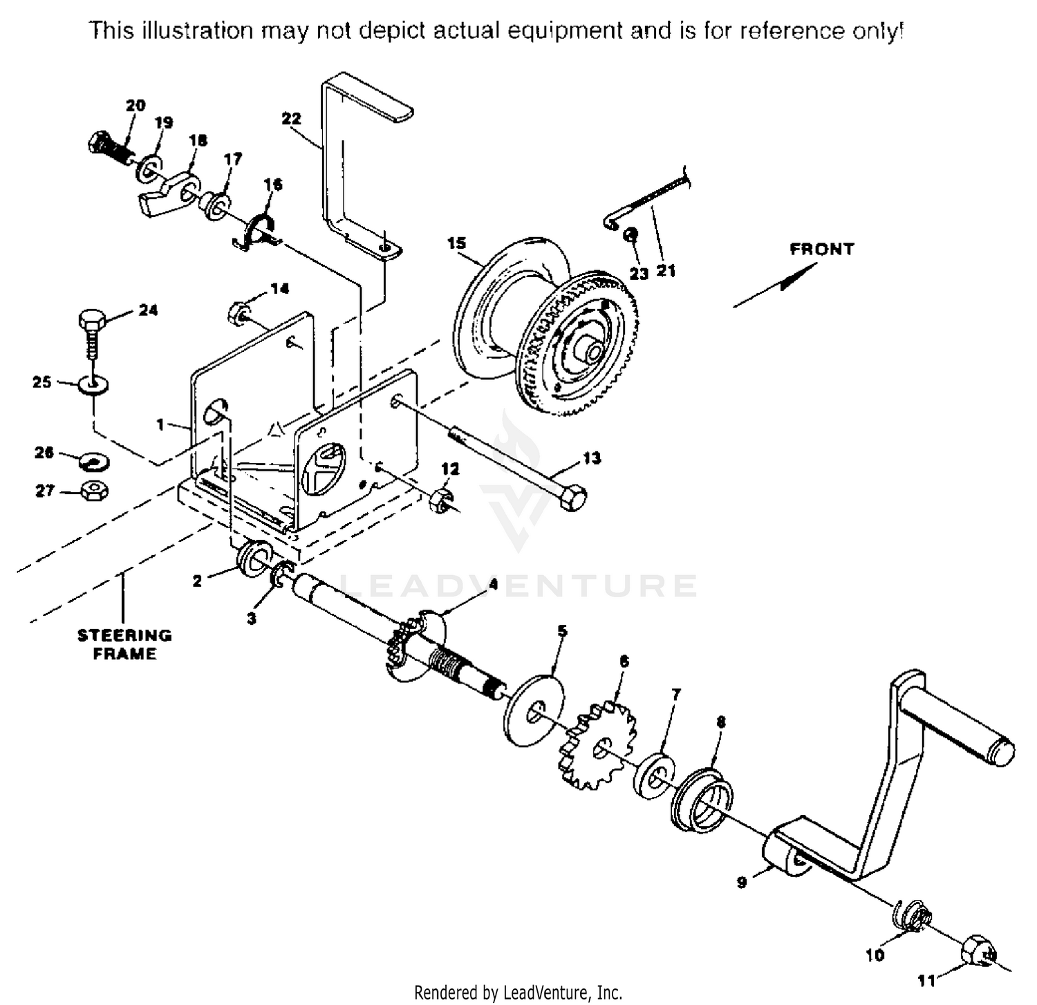 WINCH LIFT SYSTEM