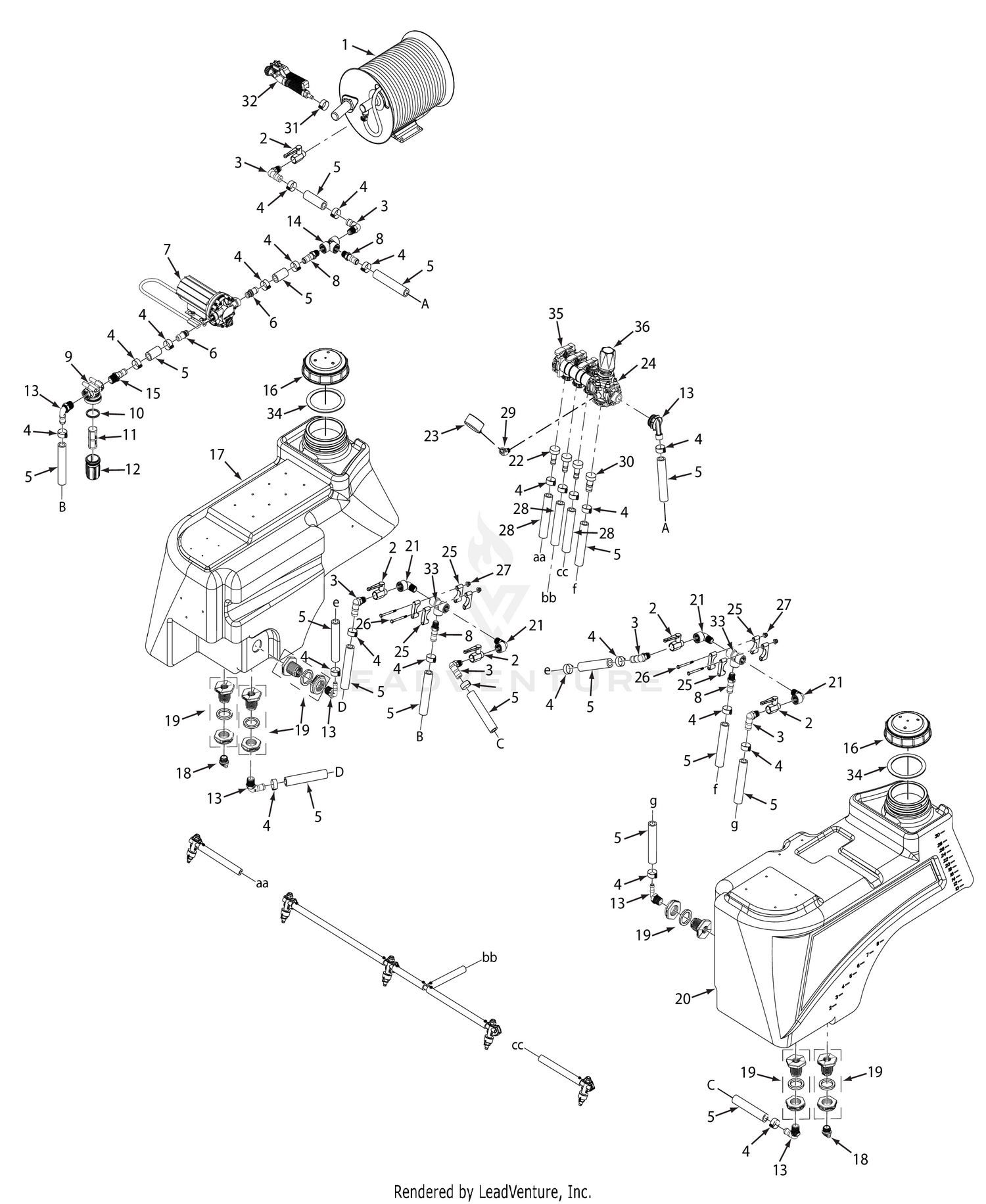 STS 60XL SPRAYER SYSTEM