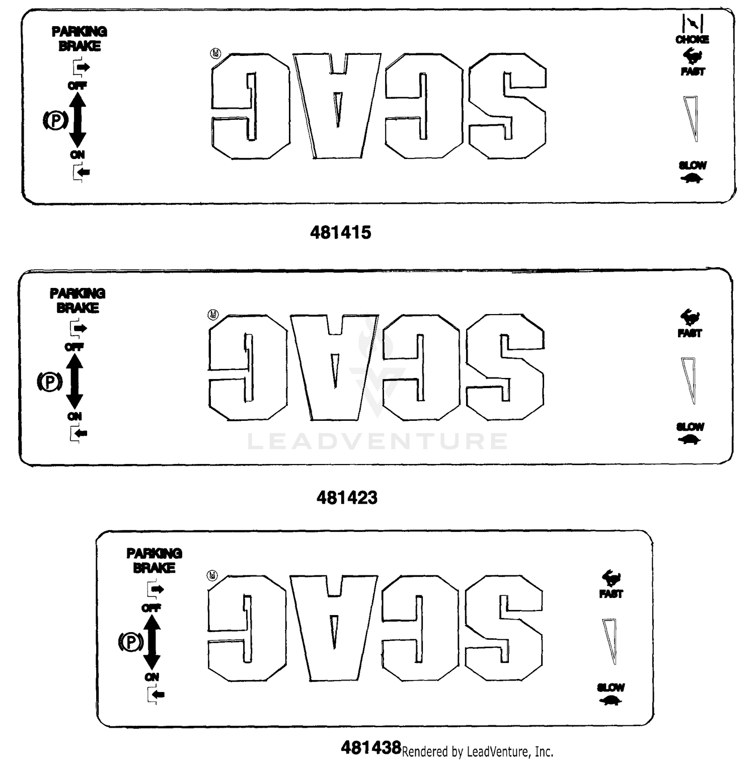 Replacement Decals & Information II