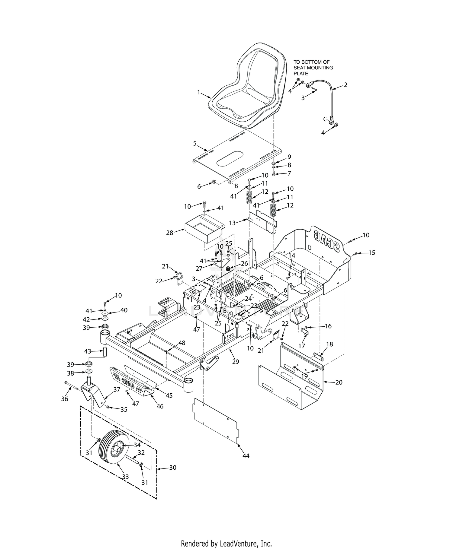 36H & 42H SHEET METAL COMPONENTS