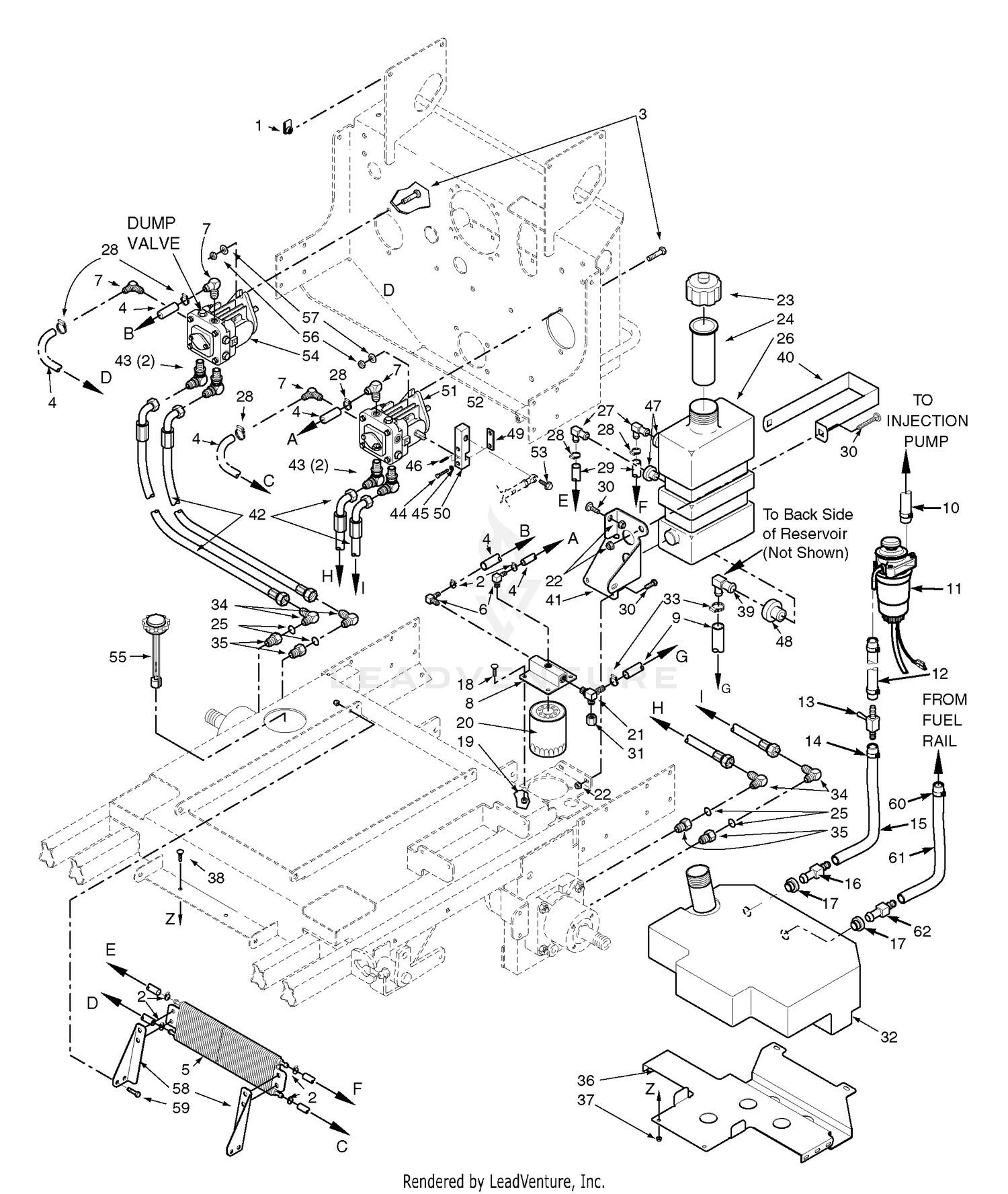 Fuel And Hydraulic System