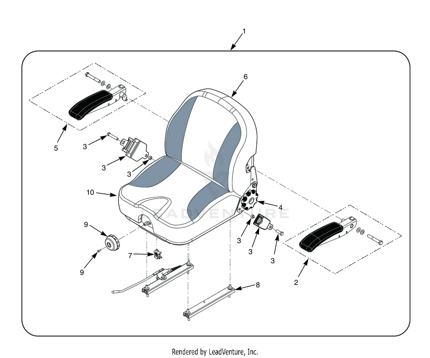 STCII SUSPENSION SEAT