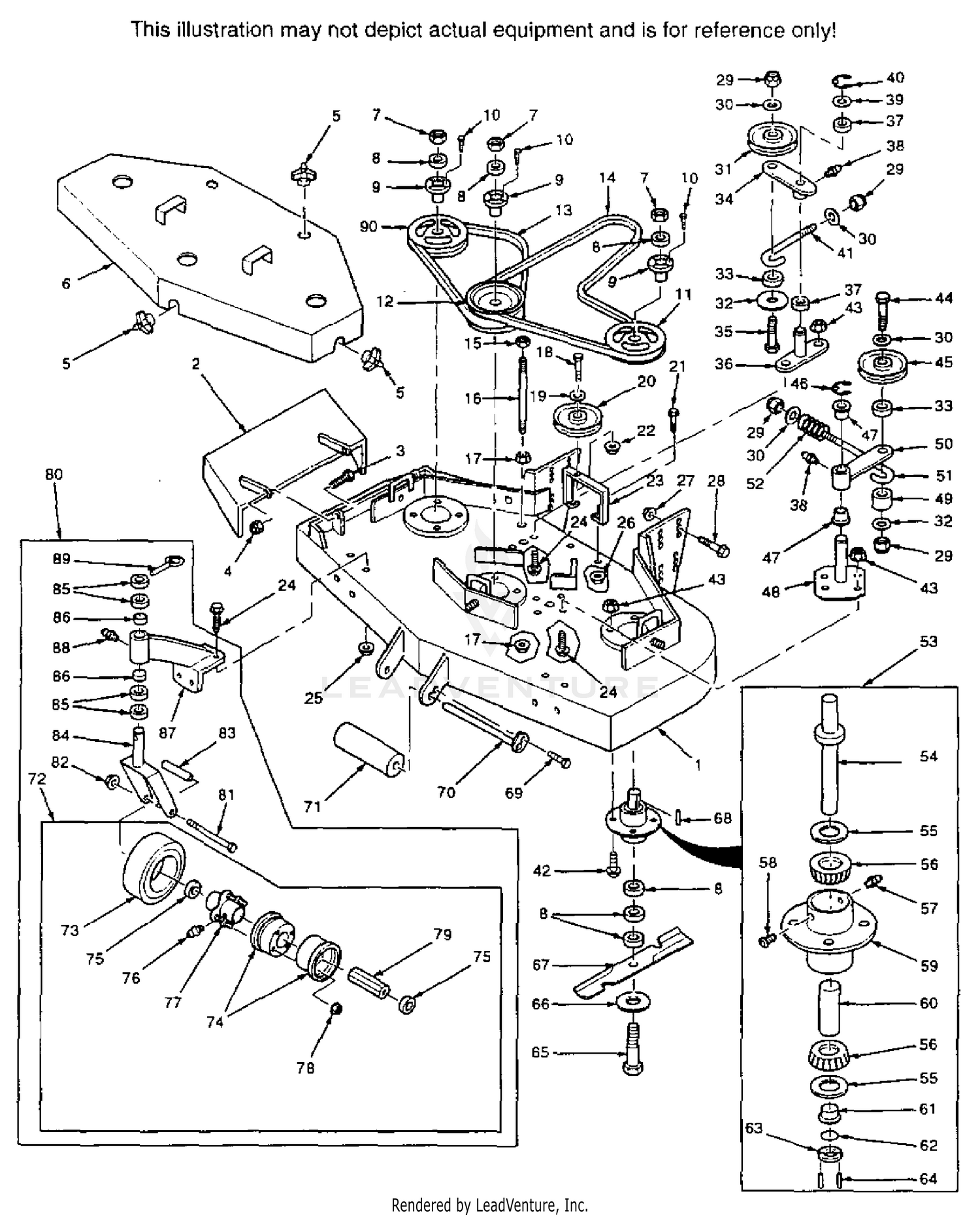 CUTTER DECK SM-61