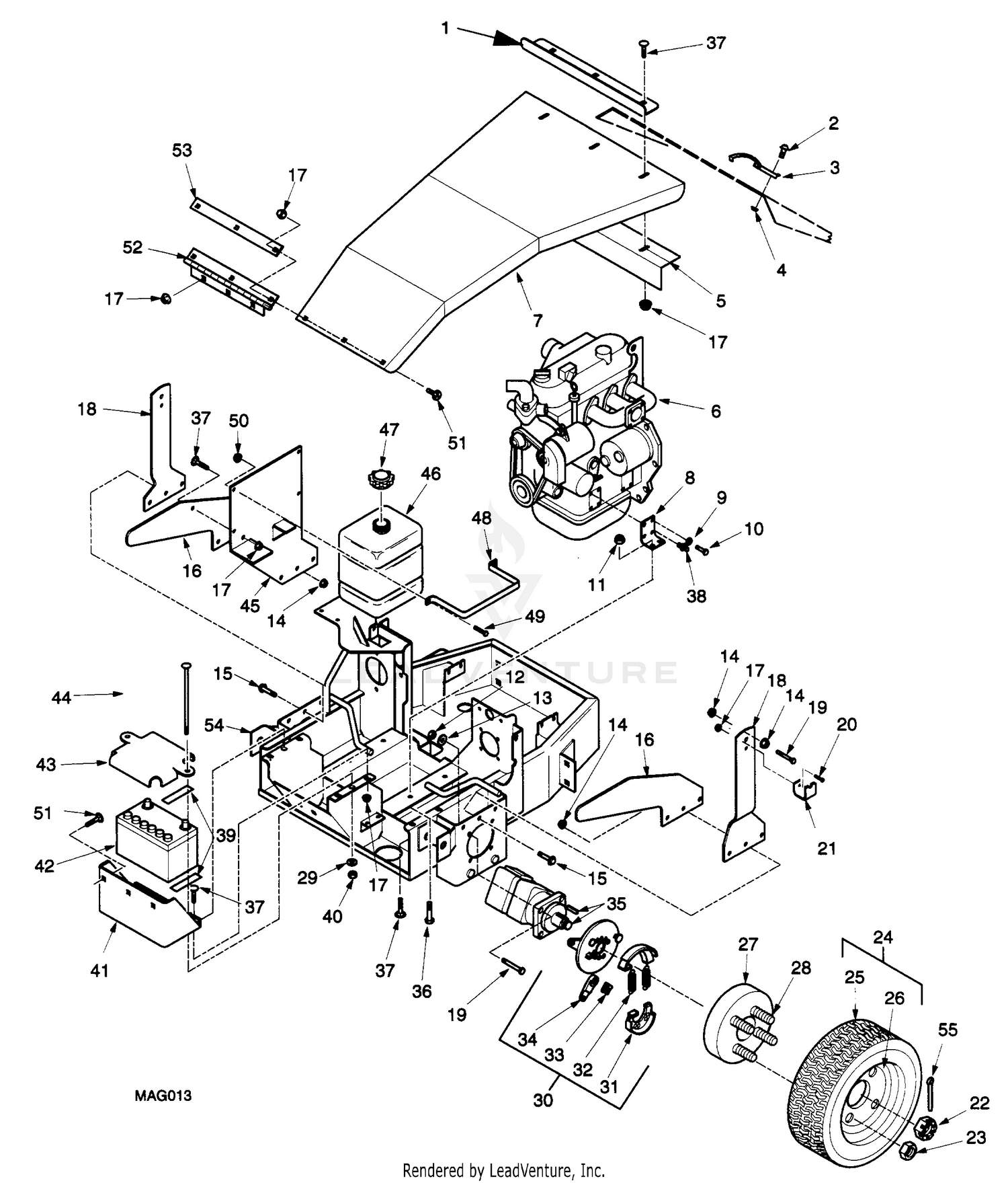 Assembly diagram