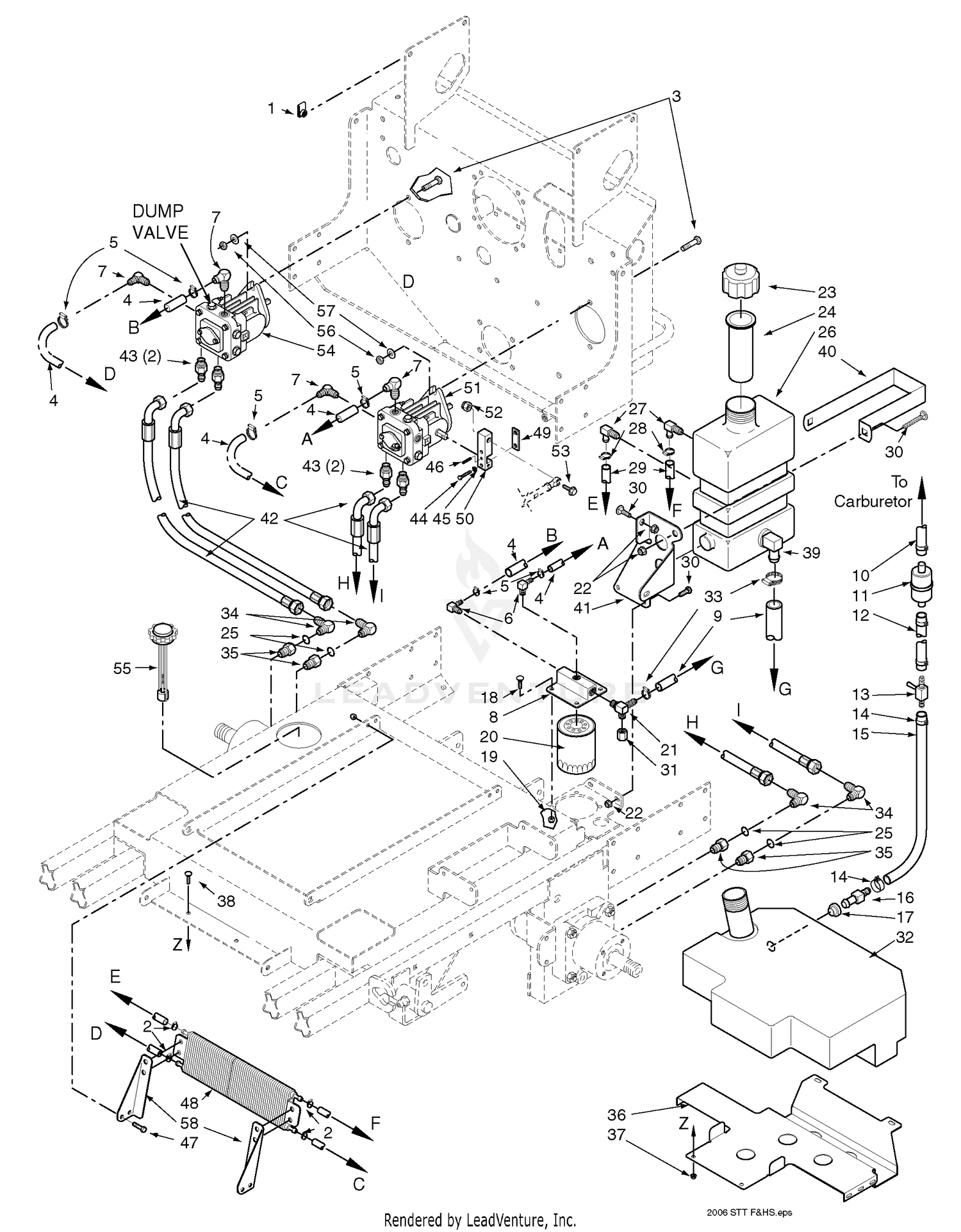 Fuel And Hydraulic System