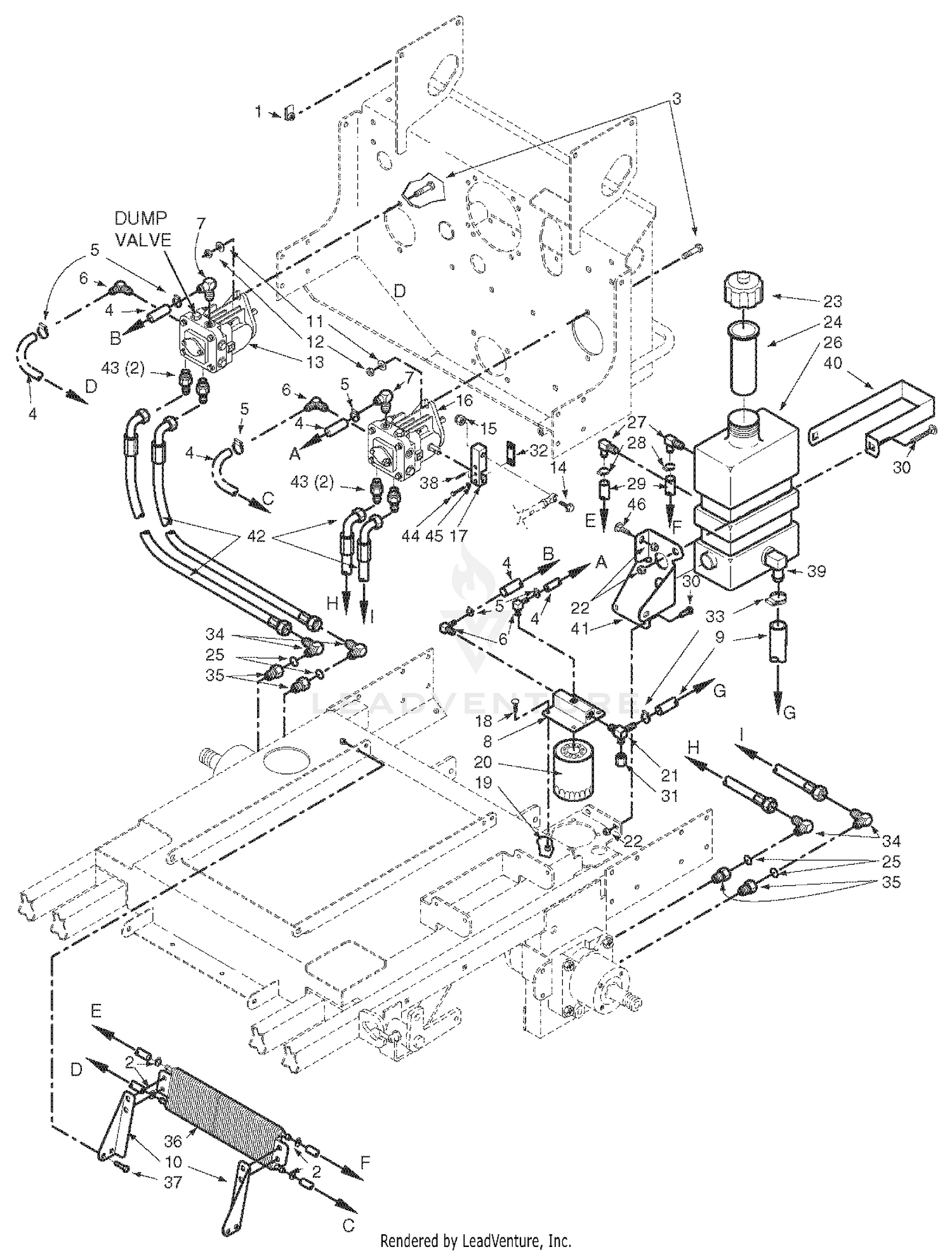 Hydraulic System - Kohler LP
