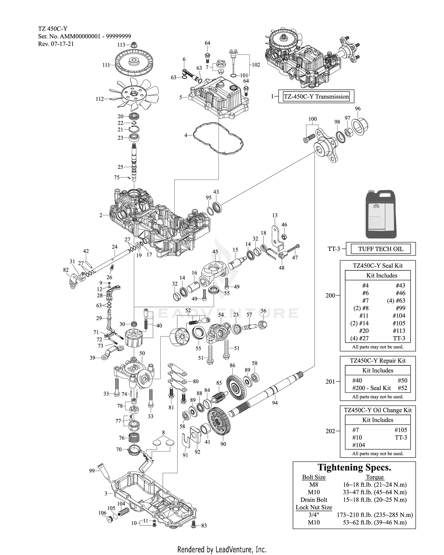Assembly diagram