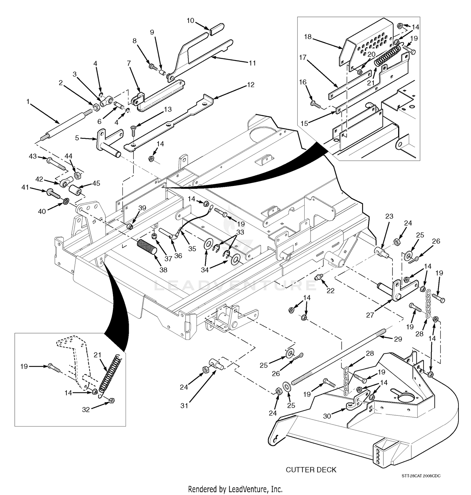 Cutter Deck Controls