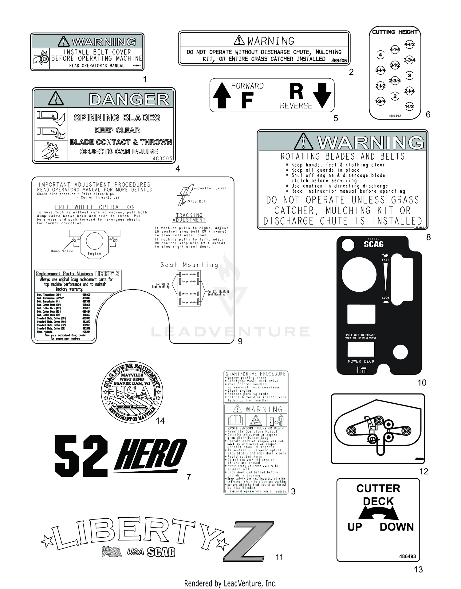 Assembly diagram