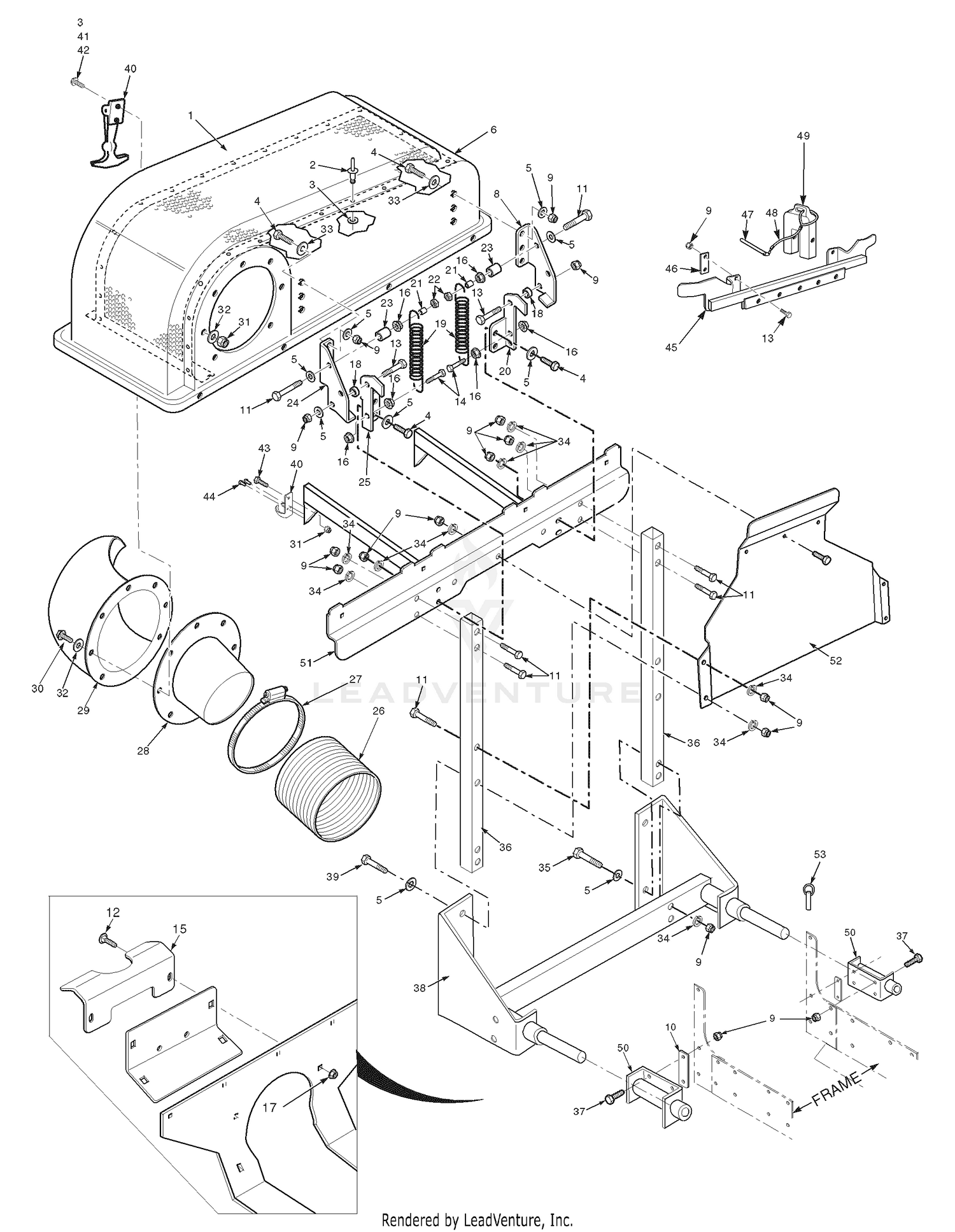 Bucket Support Components