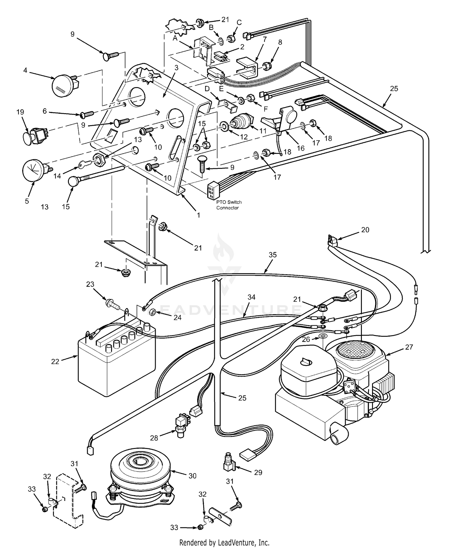 Instrument Panel And Electrical Components