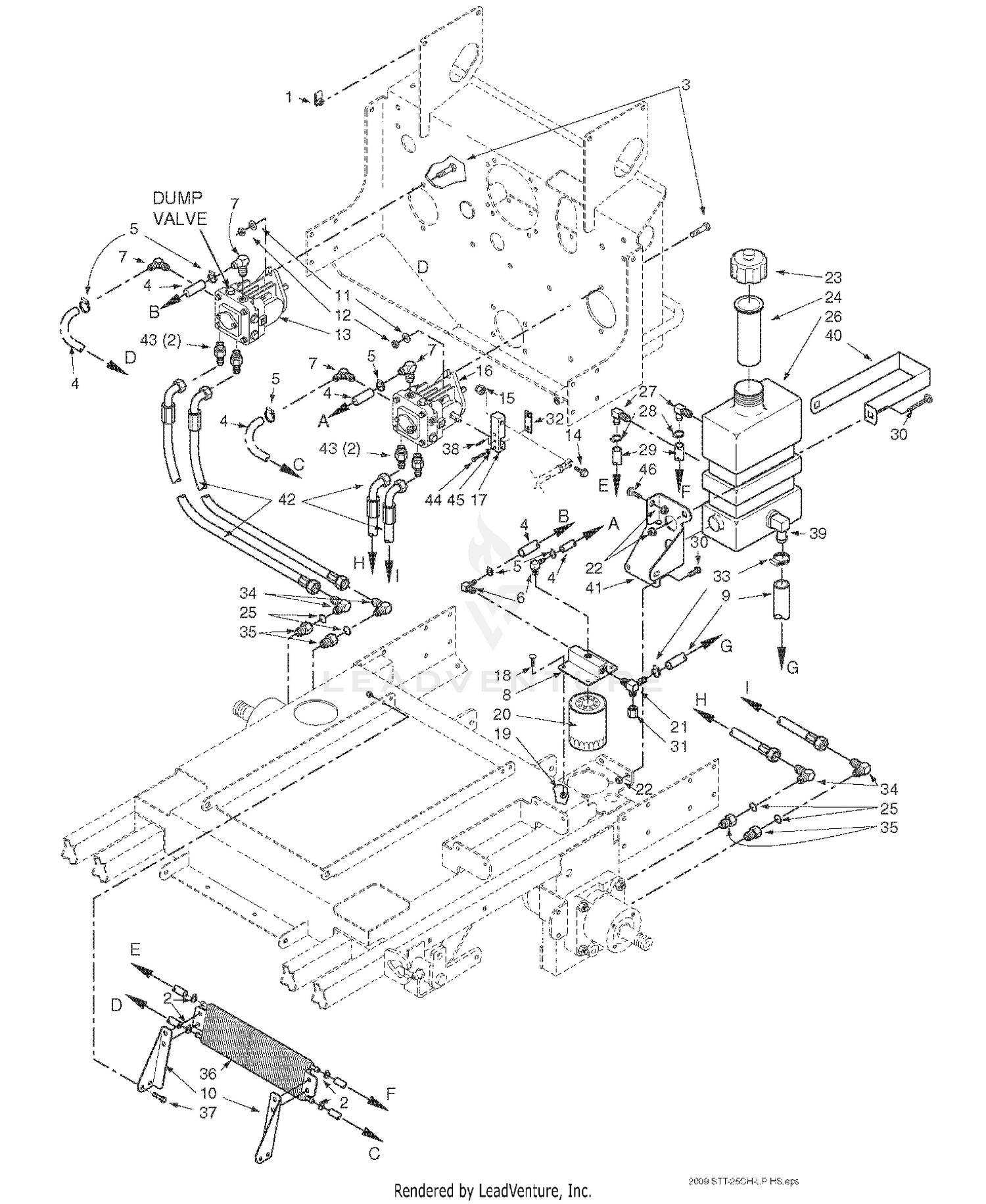 Hydraulic System - Kohler LP