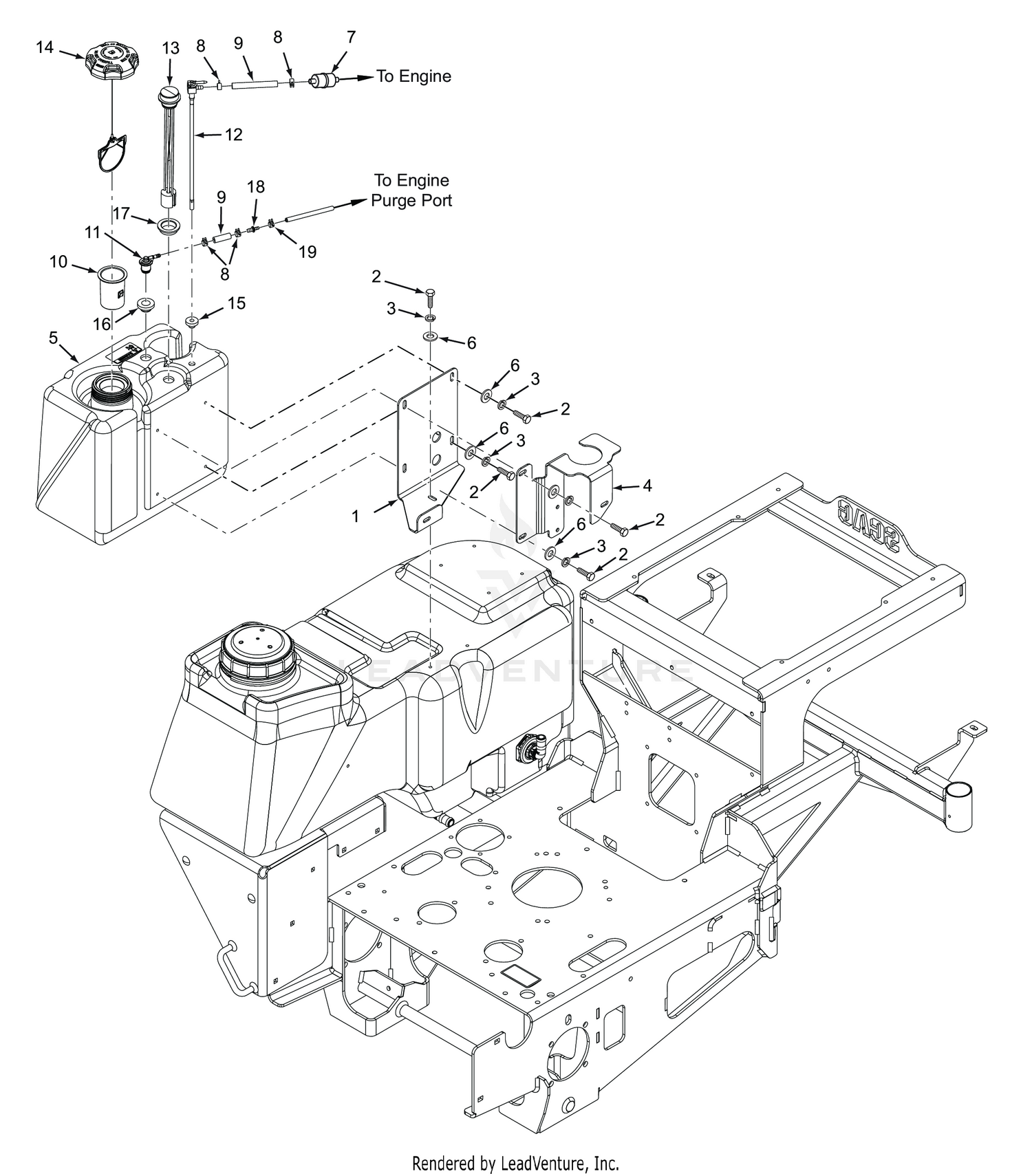 STS 60XL FUEL SYSTEM