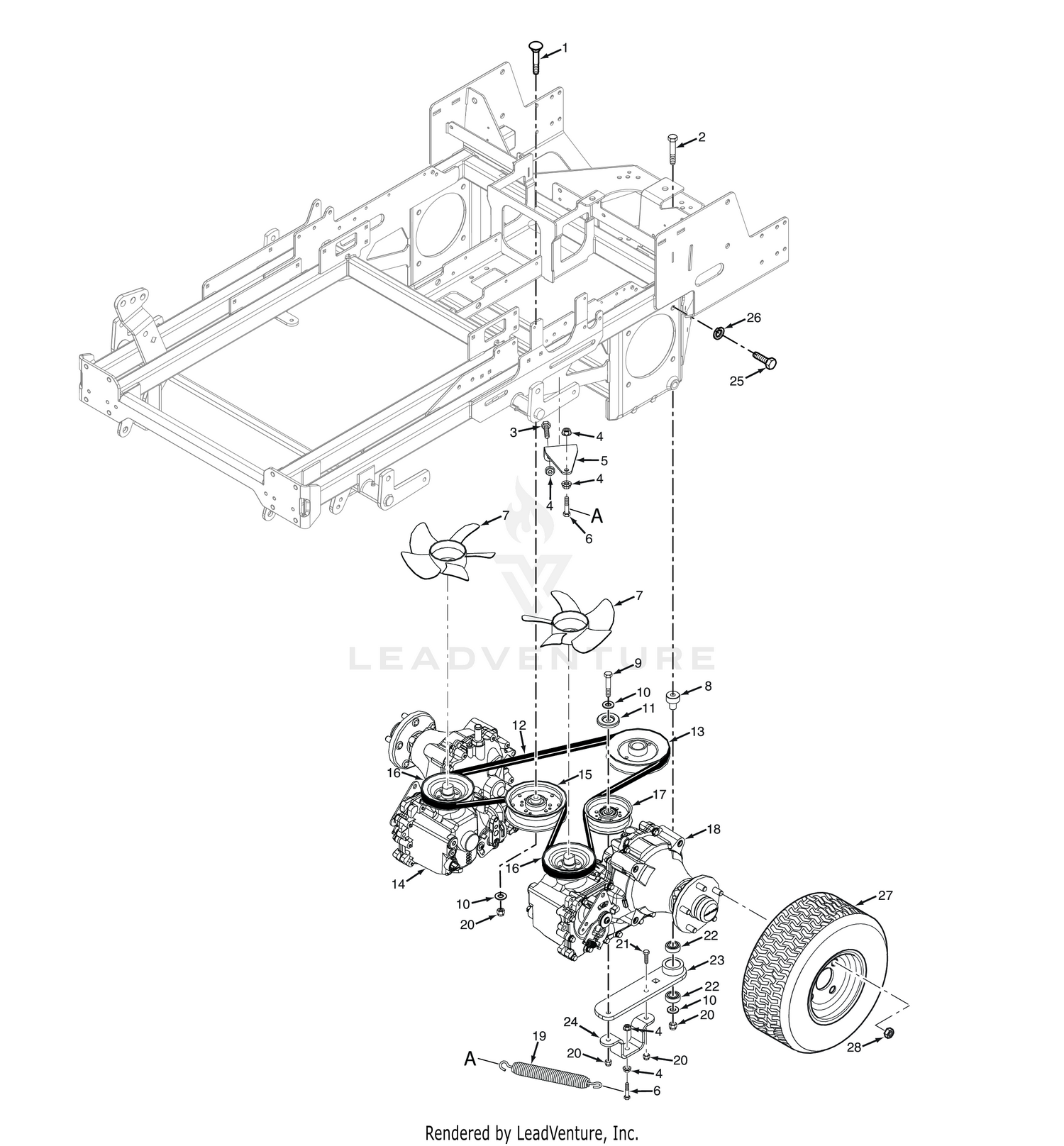 SCZII DRIVE SYSTEM COMPONENTS