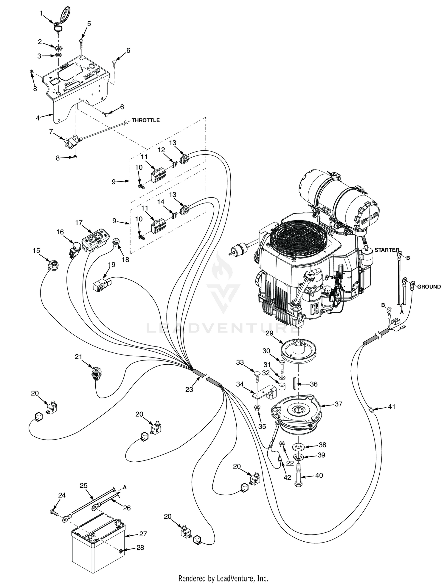 ELECTRICAL SYSTEM - KOHLER EFI