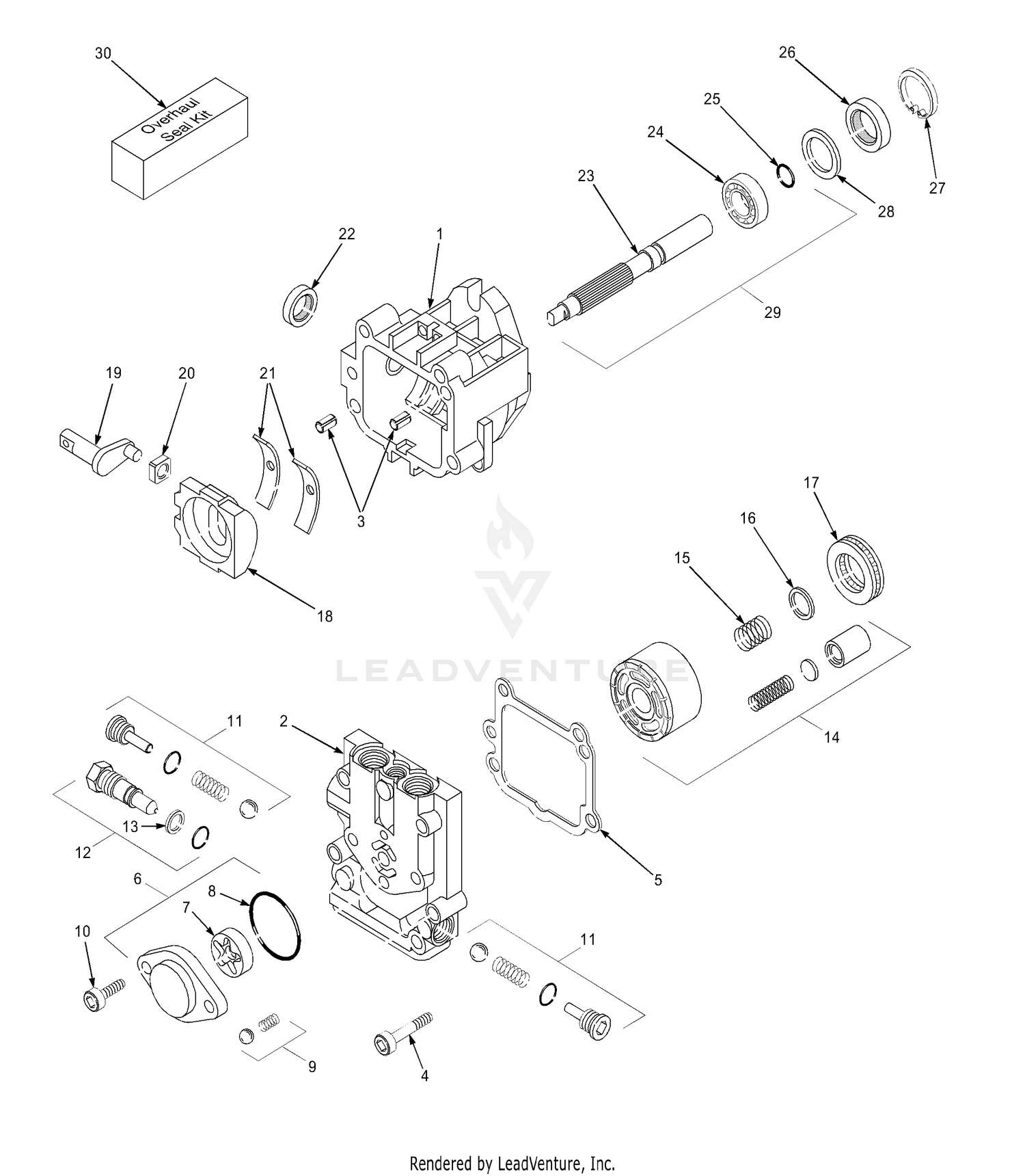 Hydraulic Pump Assembly