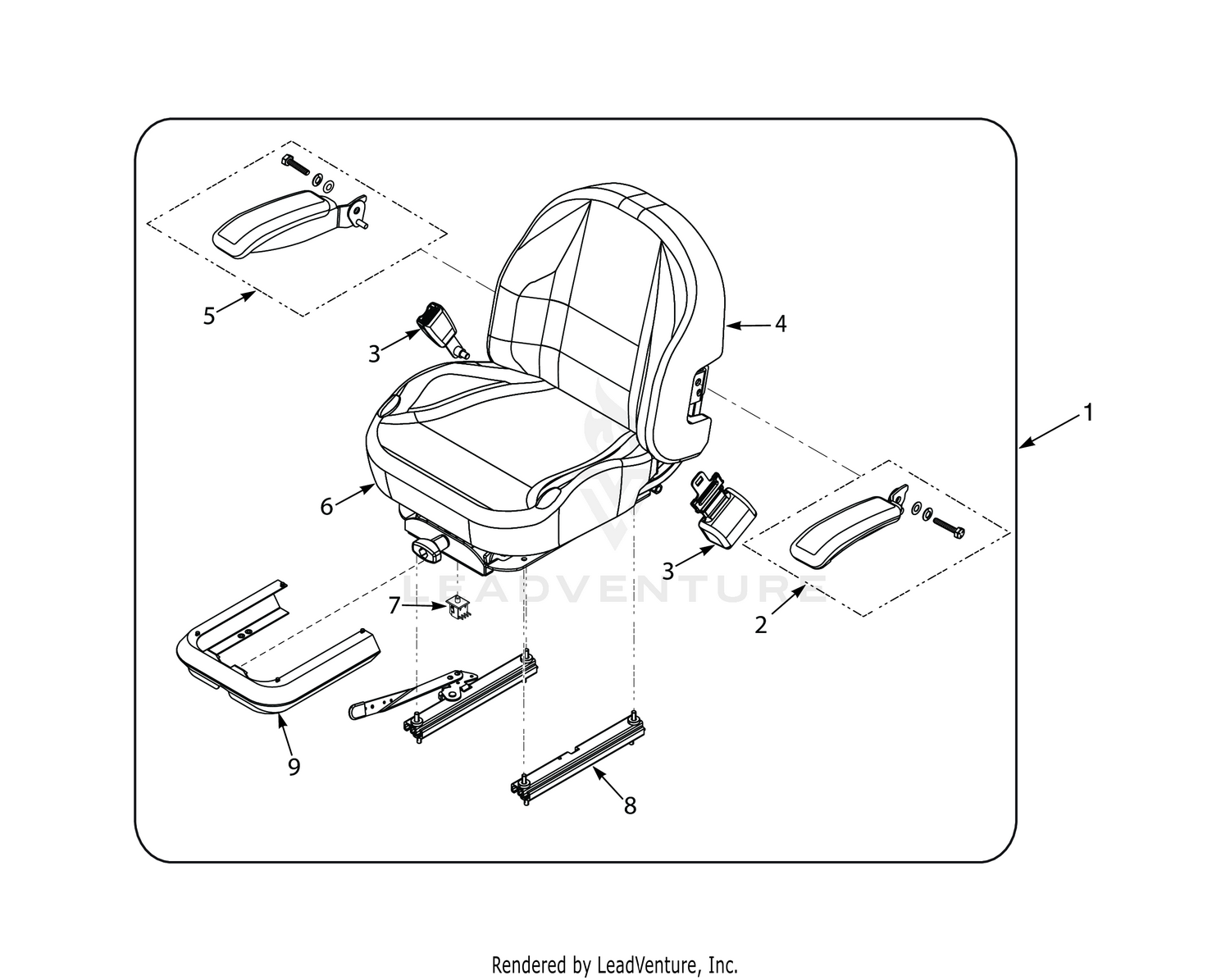 SPZ SUSPENSION SEAT