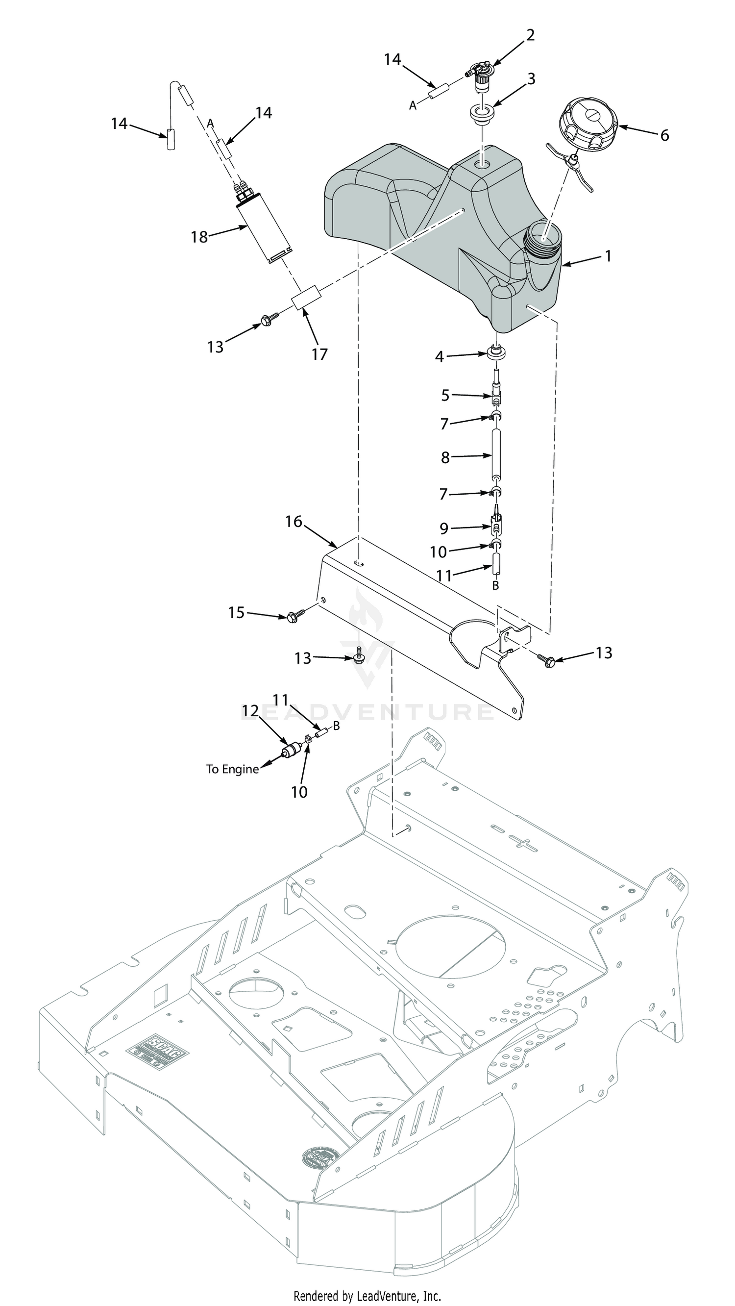 FUEL SYSTEM (EXCLUDES CA MODELS)