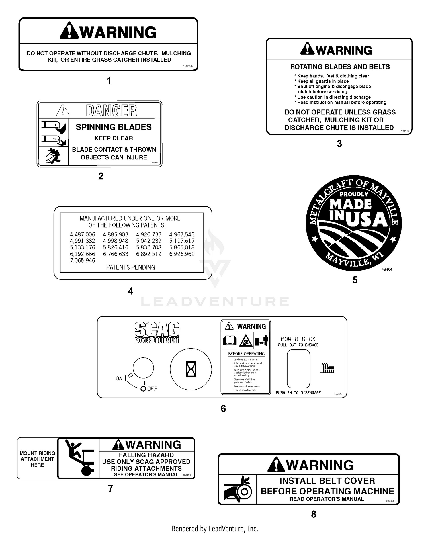 Replacement Decals And Information Plates (Part 1)