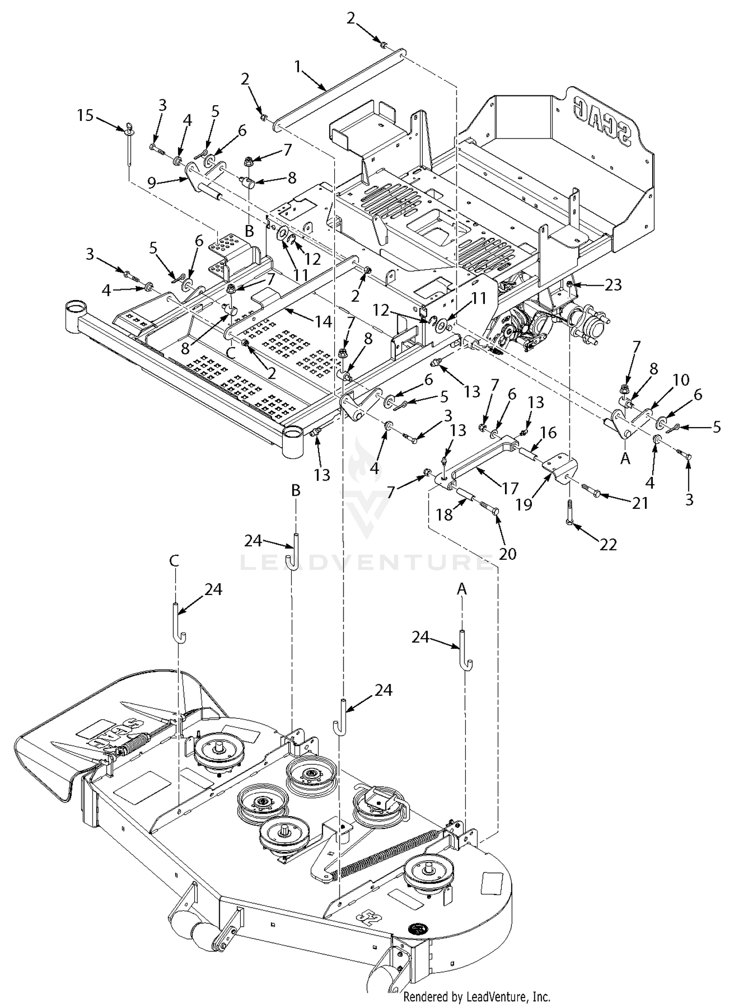Cutter Deck Controls