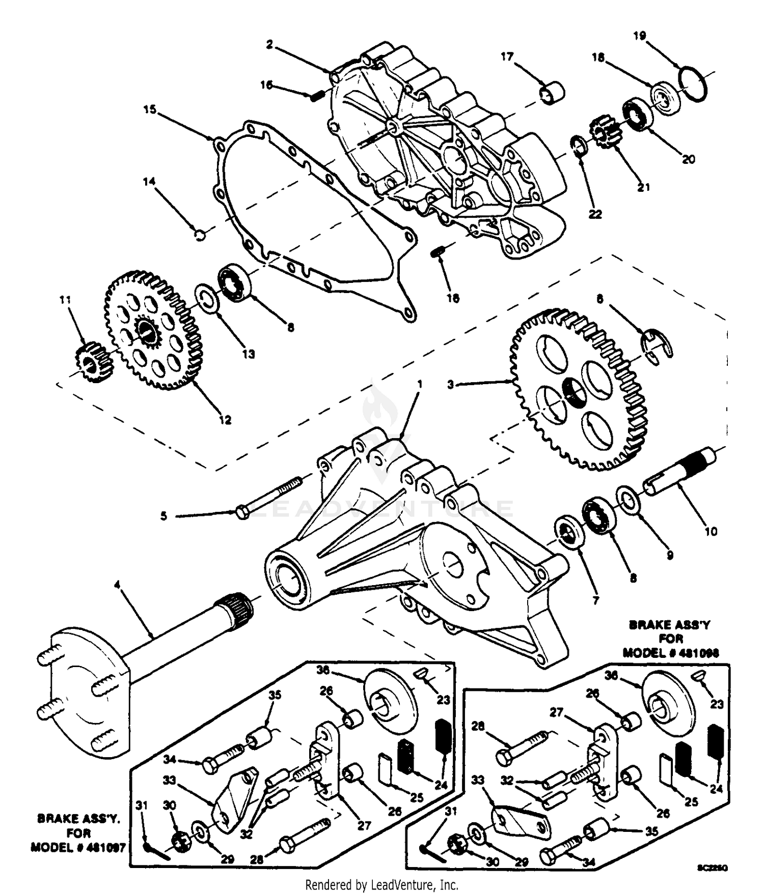 Hydro-Gear Axle Assembly