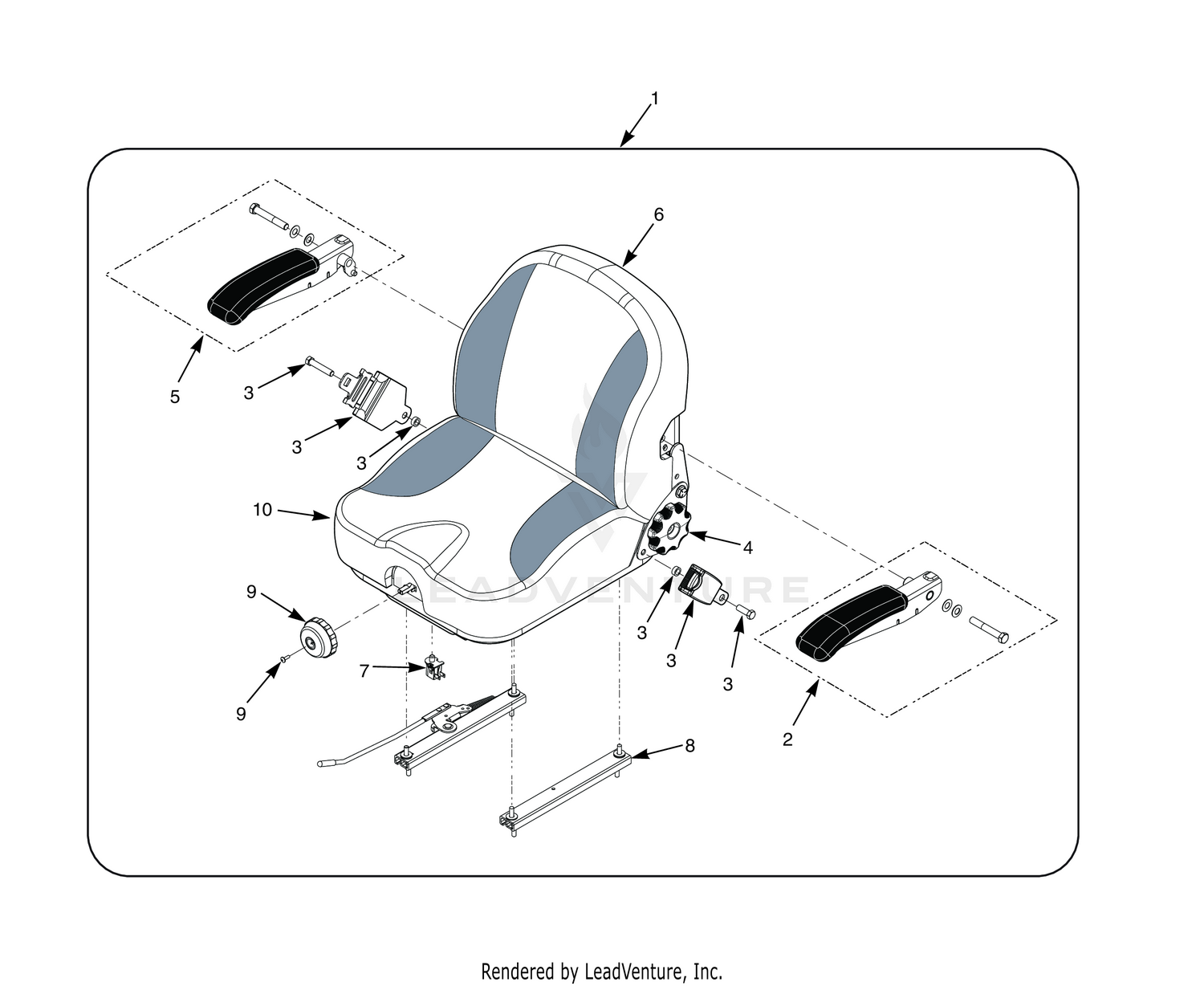 STTII SUSPENSION SEAT