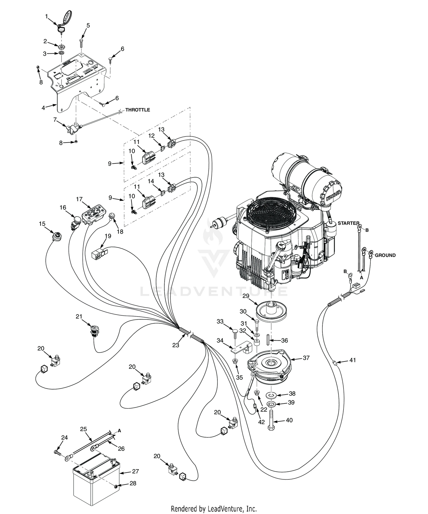 ELECTRICAL SYSTEM - KOHLER EFI