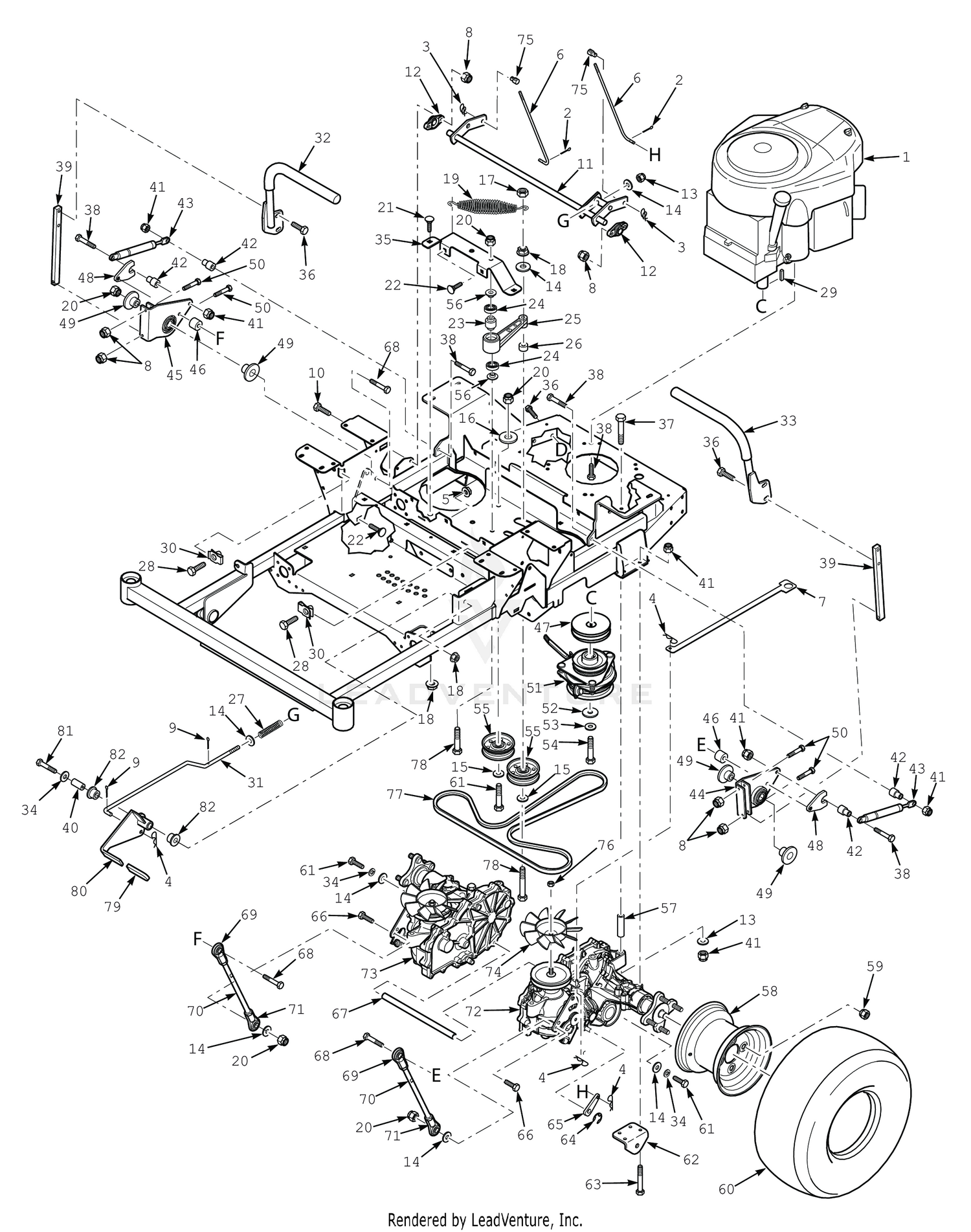 DRIVE SYSTEM COMPONENTS - SFZ48H