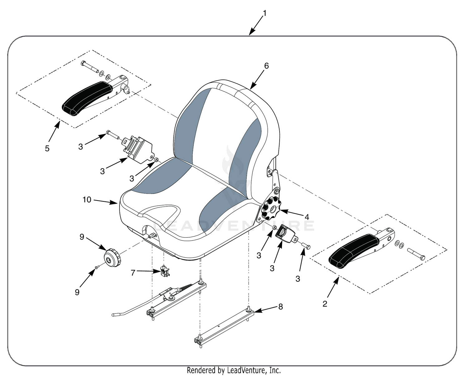 STCII SUSPENSION SEAT