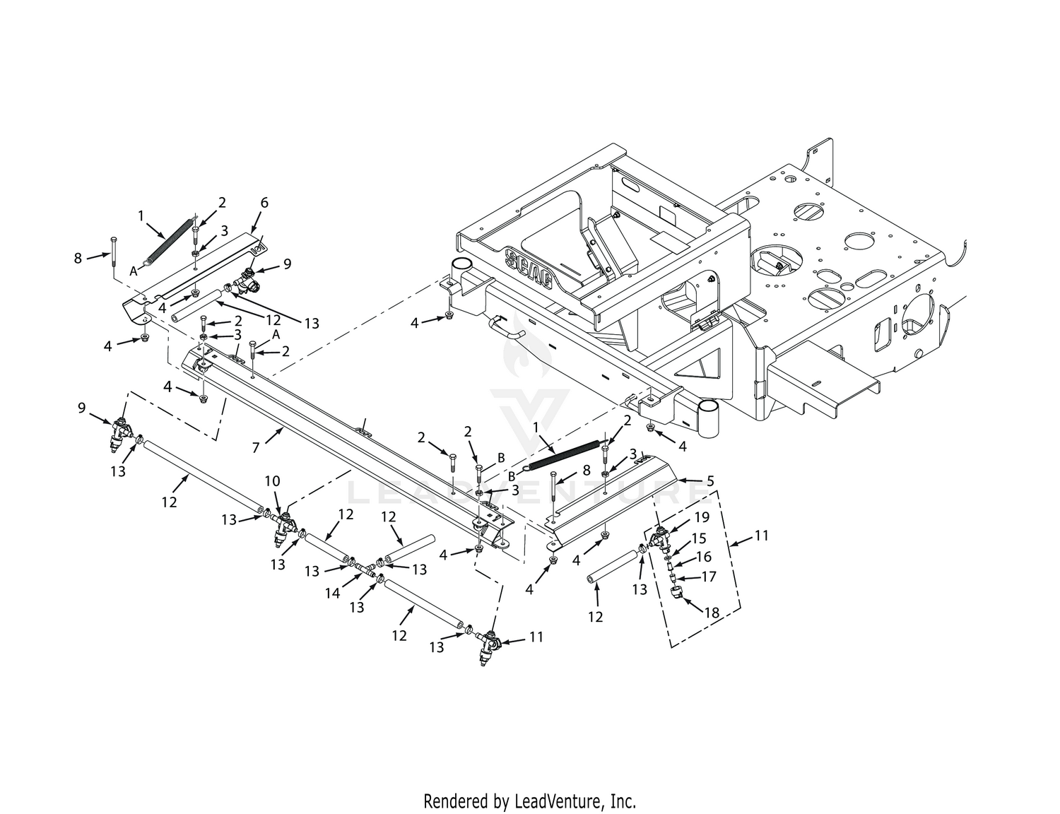 SPRAYER BOOM ASSEMBLY