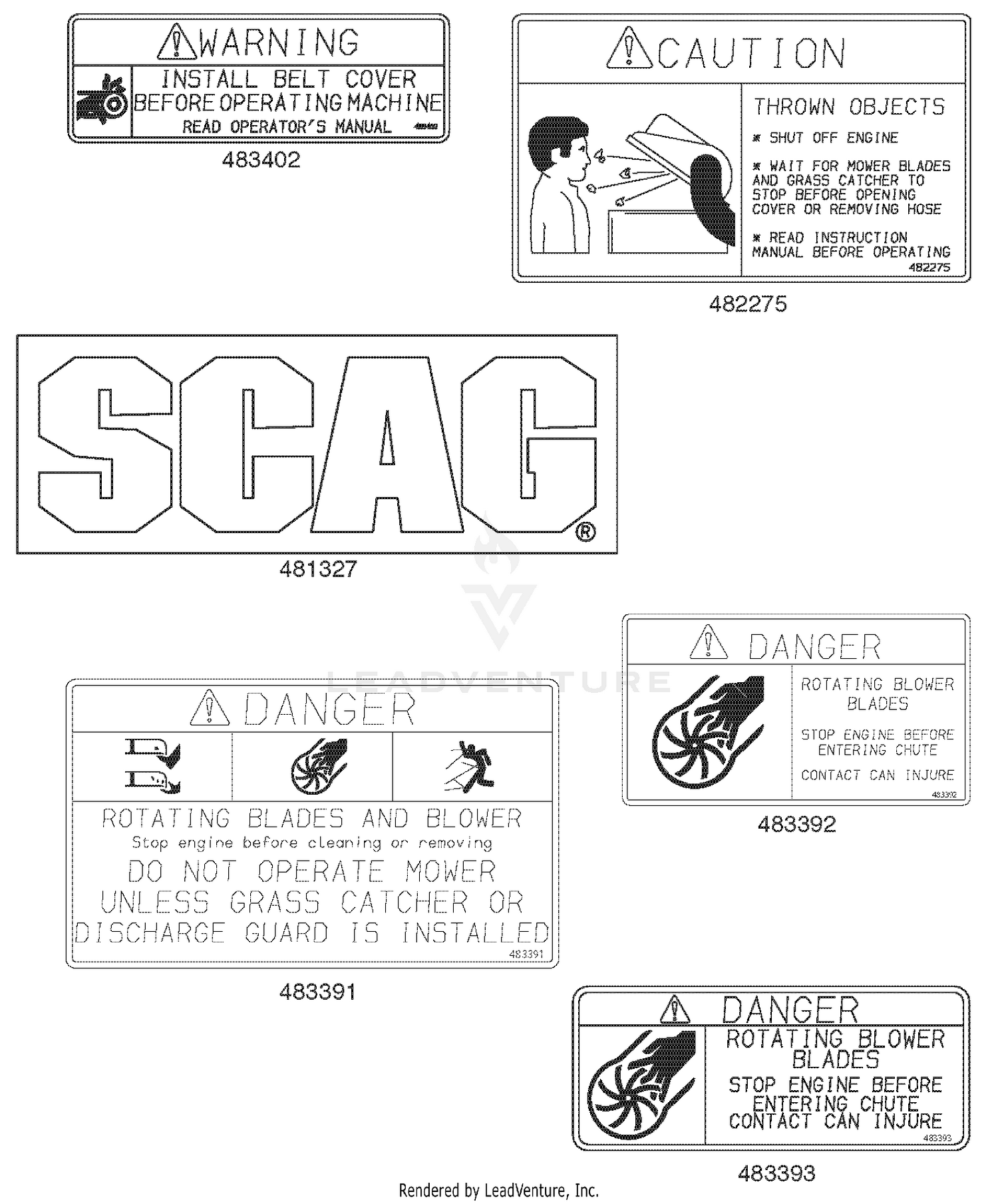 GC-STT / SCZ Decals