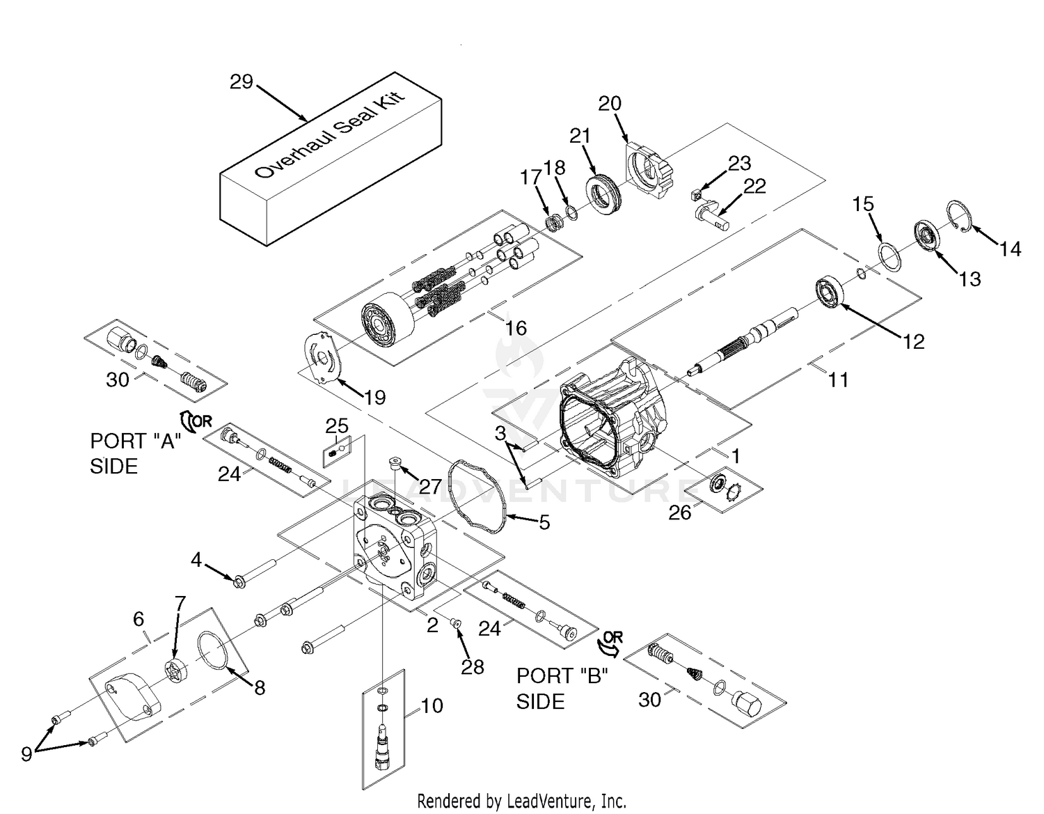 Hydraulic Pump Assembly