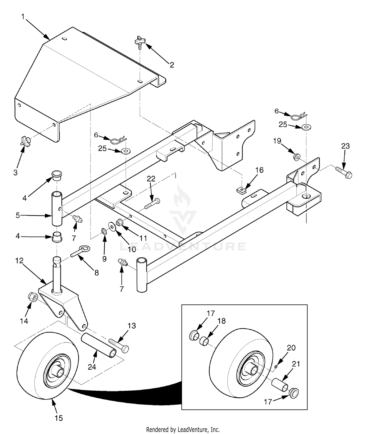 Deck Frame 36A